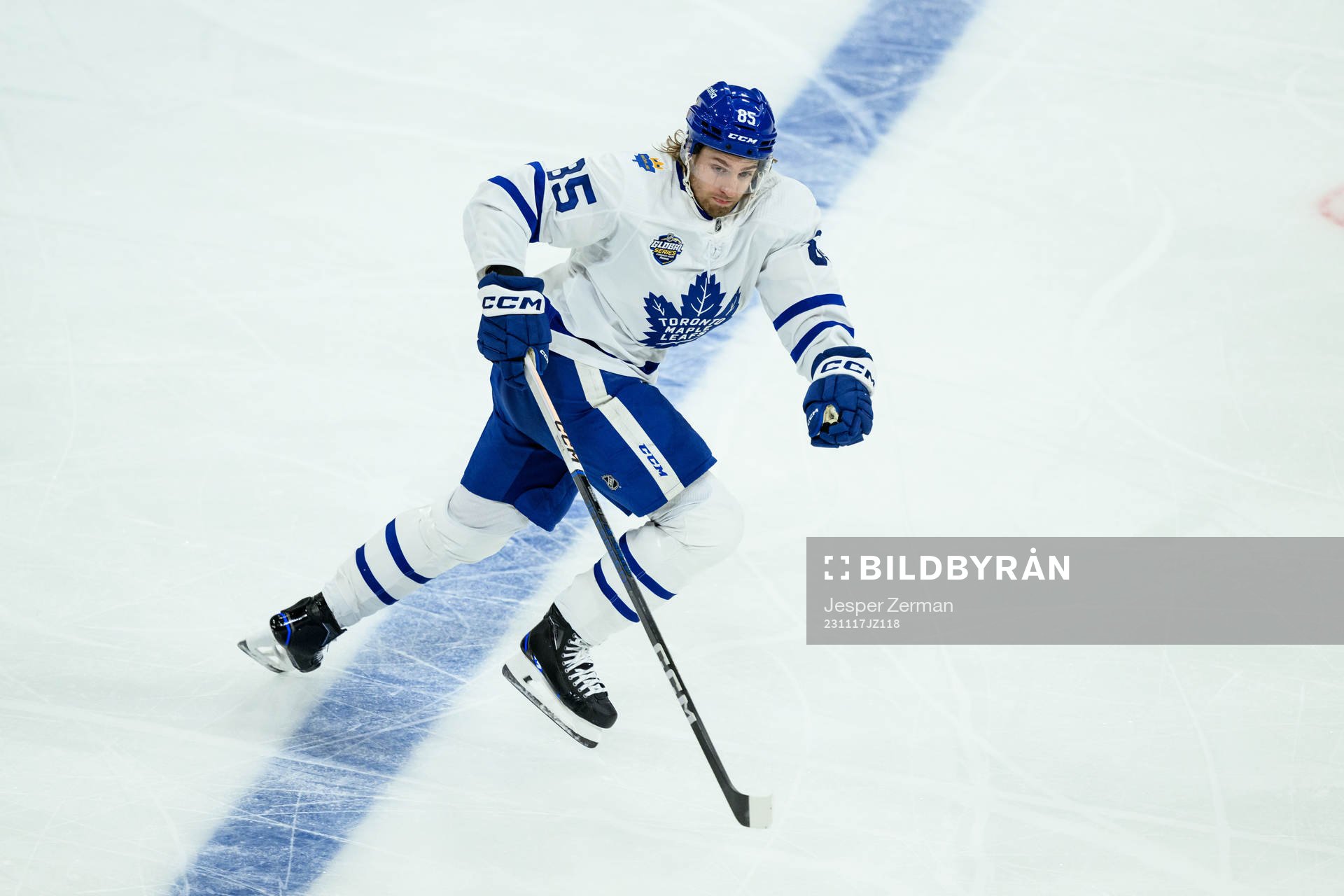 William Lagesson of Toronto Maple Leafs
