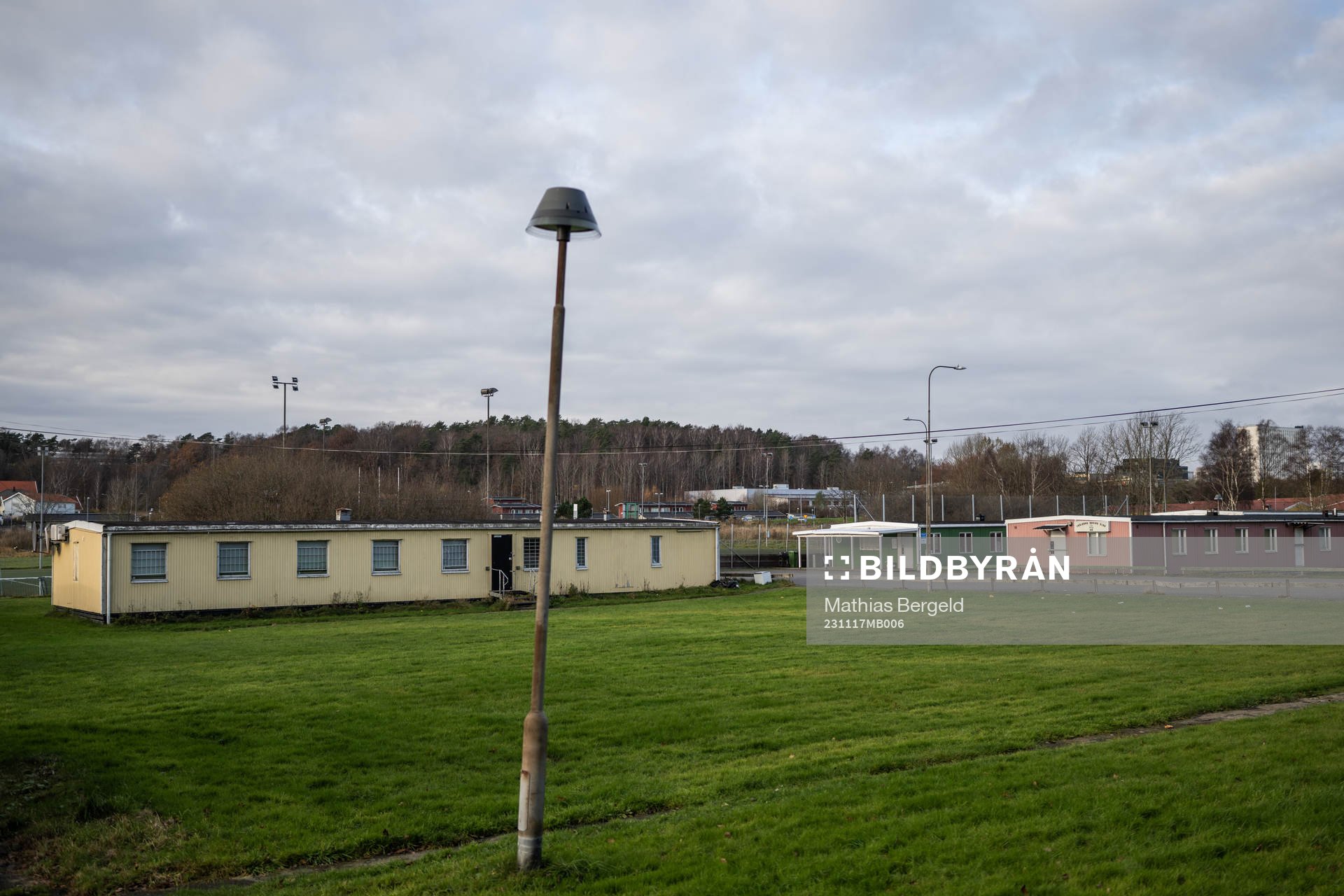 Hus vid Välens Idrottsområde