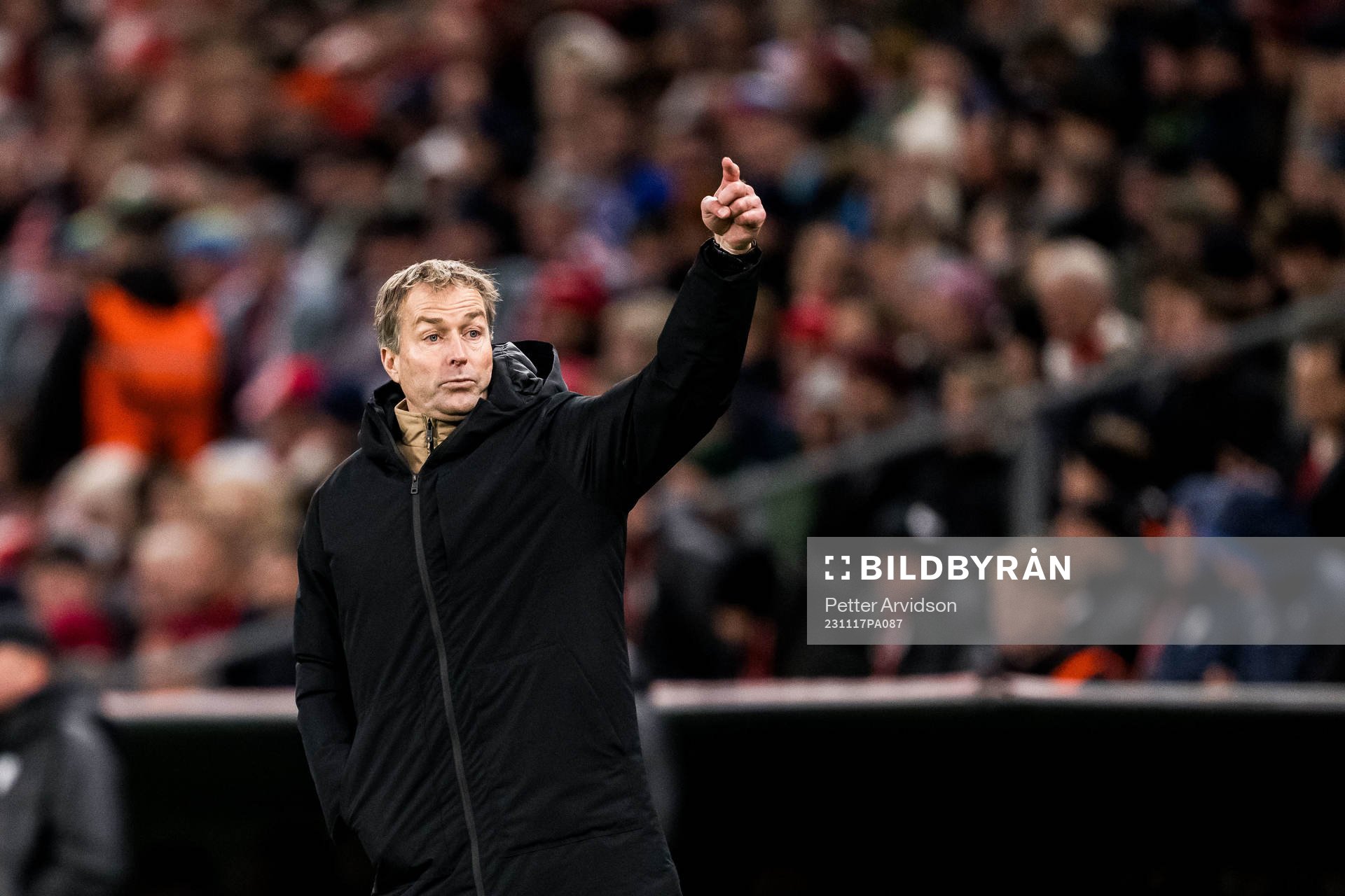 Head coach Kasper Hjulmand of Denmark