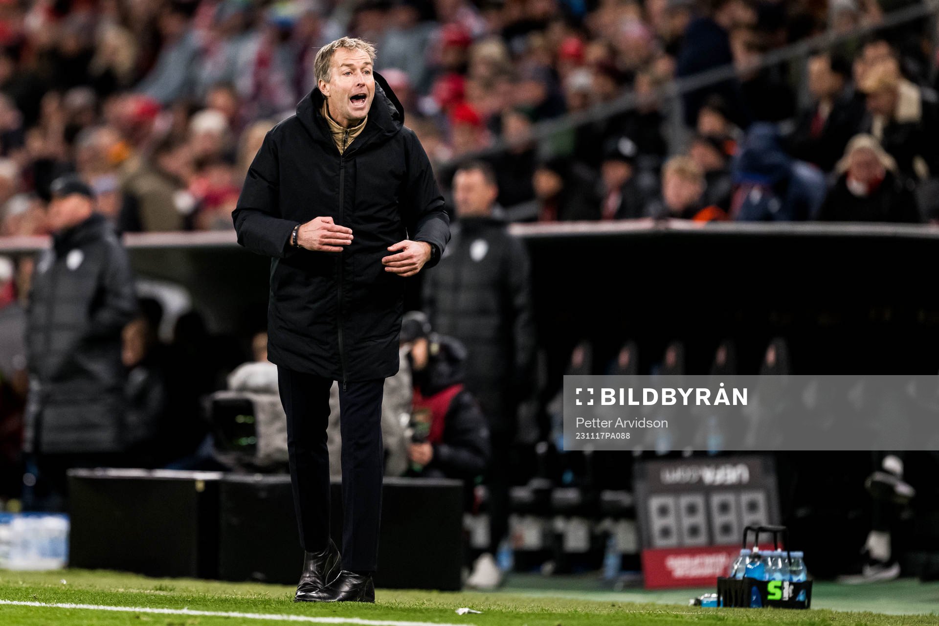Head coach Kasper Hjulmand of Denmark