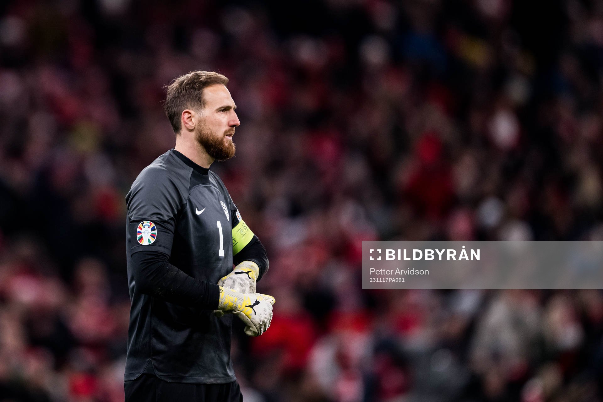 Goalkeeper Jan Oblak of Slovenia