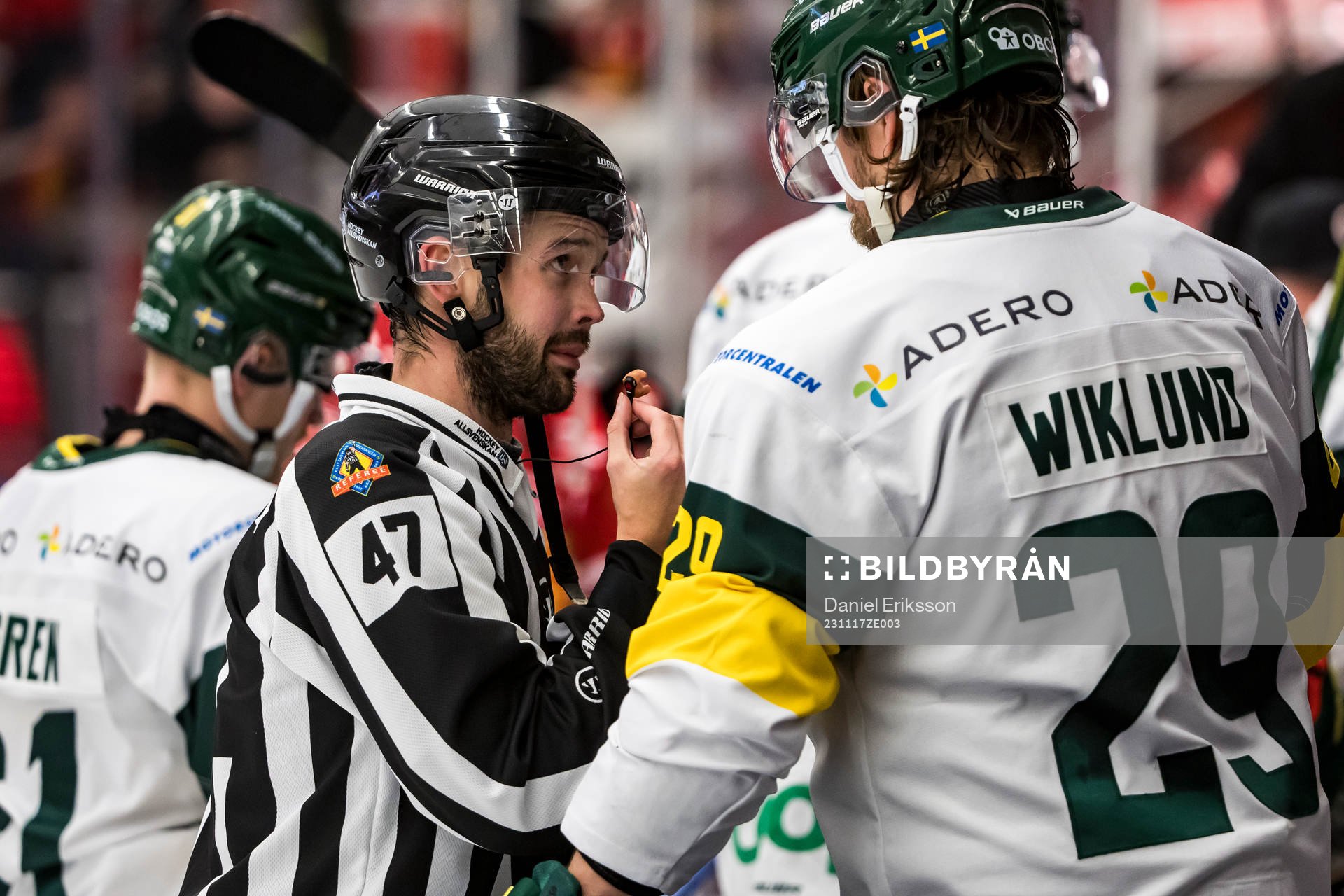 Linjedomare Oliver Sjöberg