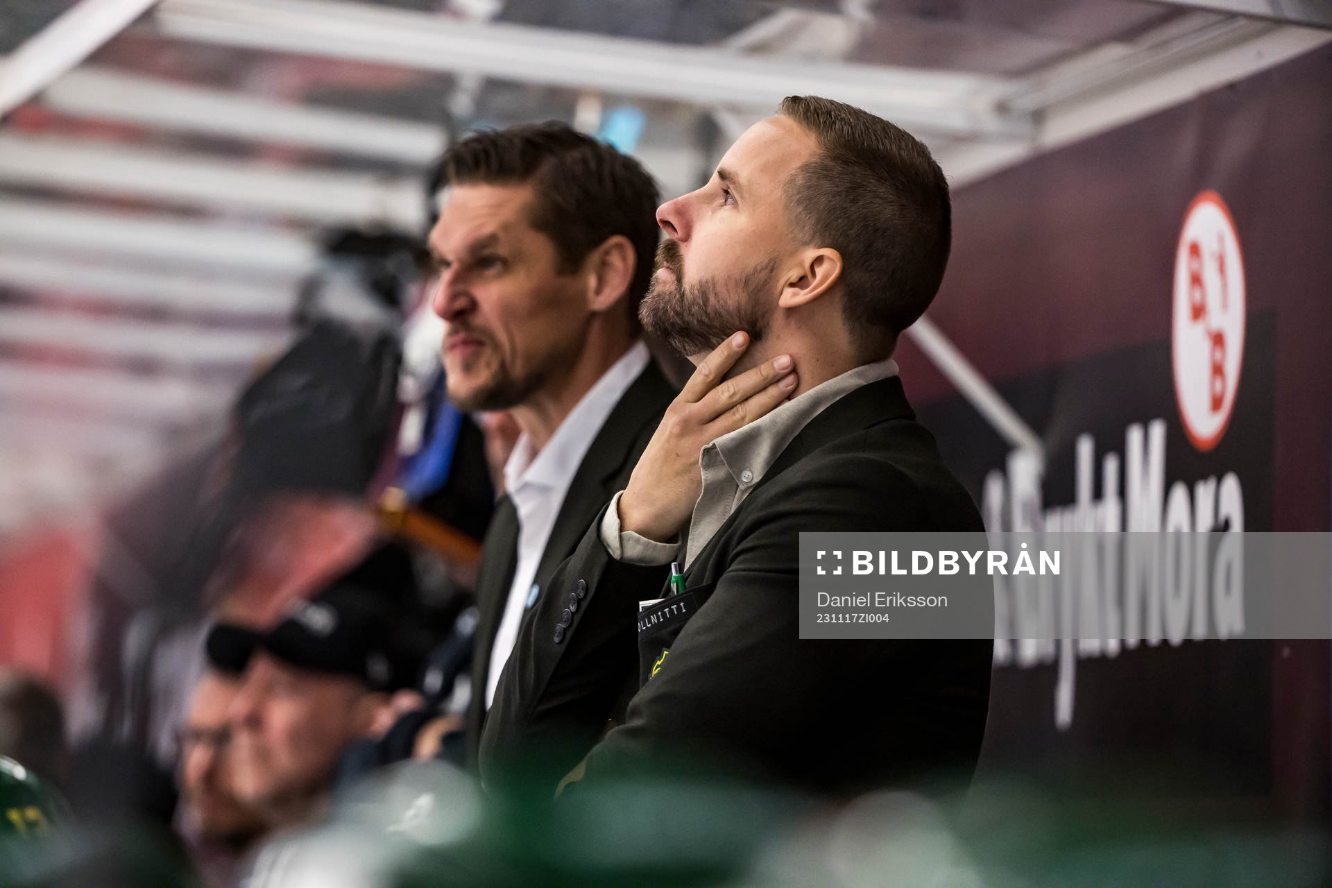 Björklövens tränare Viktor Stråhle