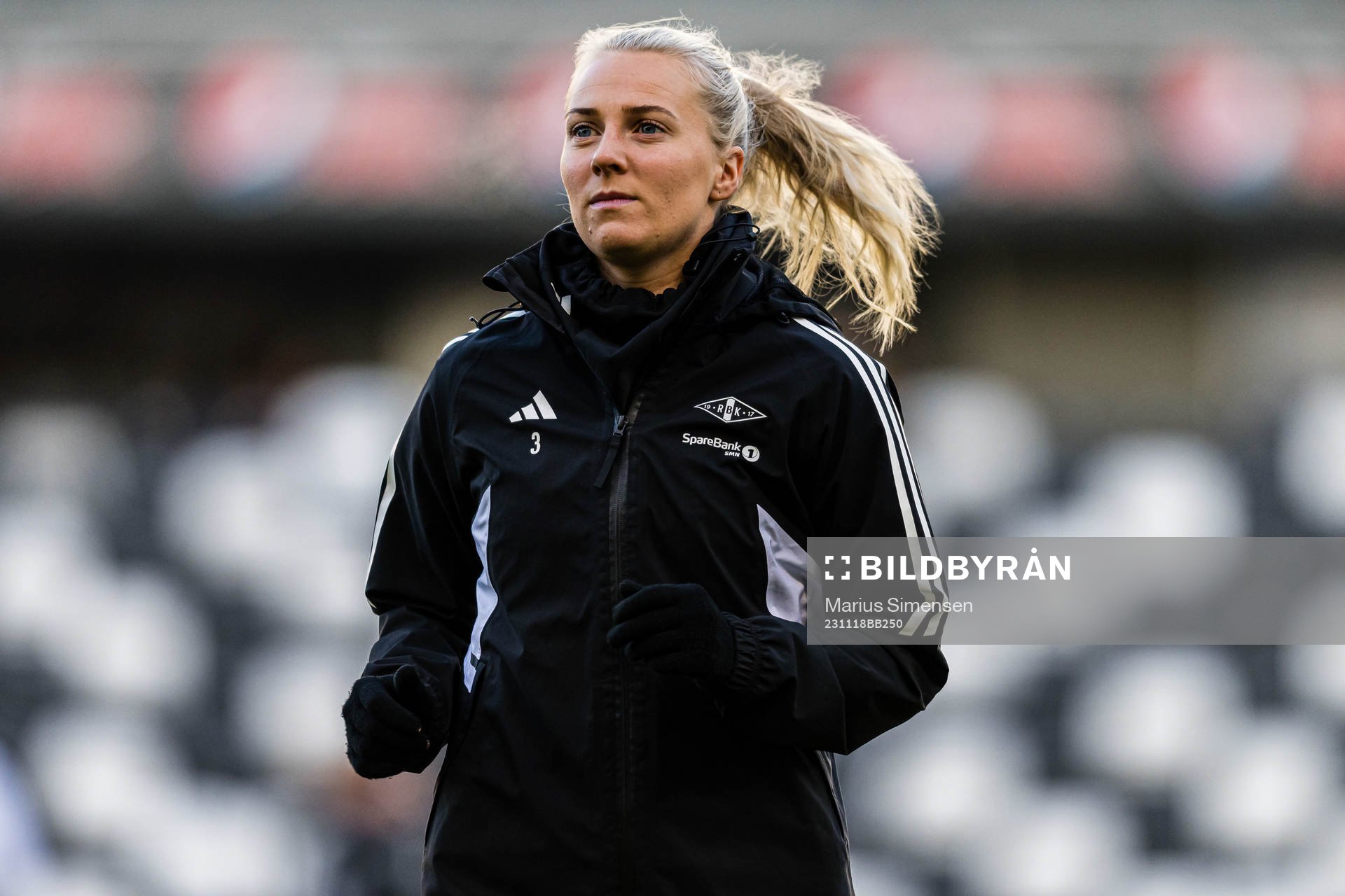Mali Lilleås Næss of Rosenborg the Toppserien football