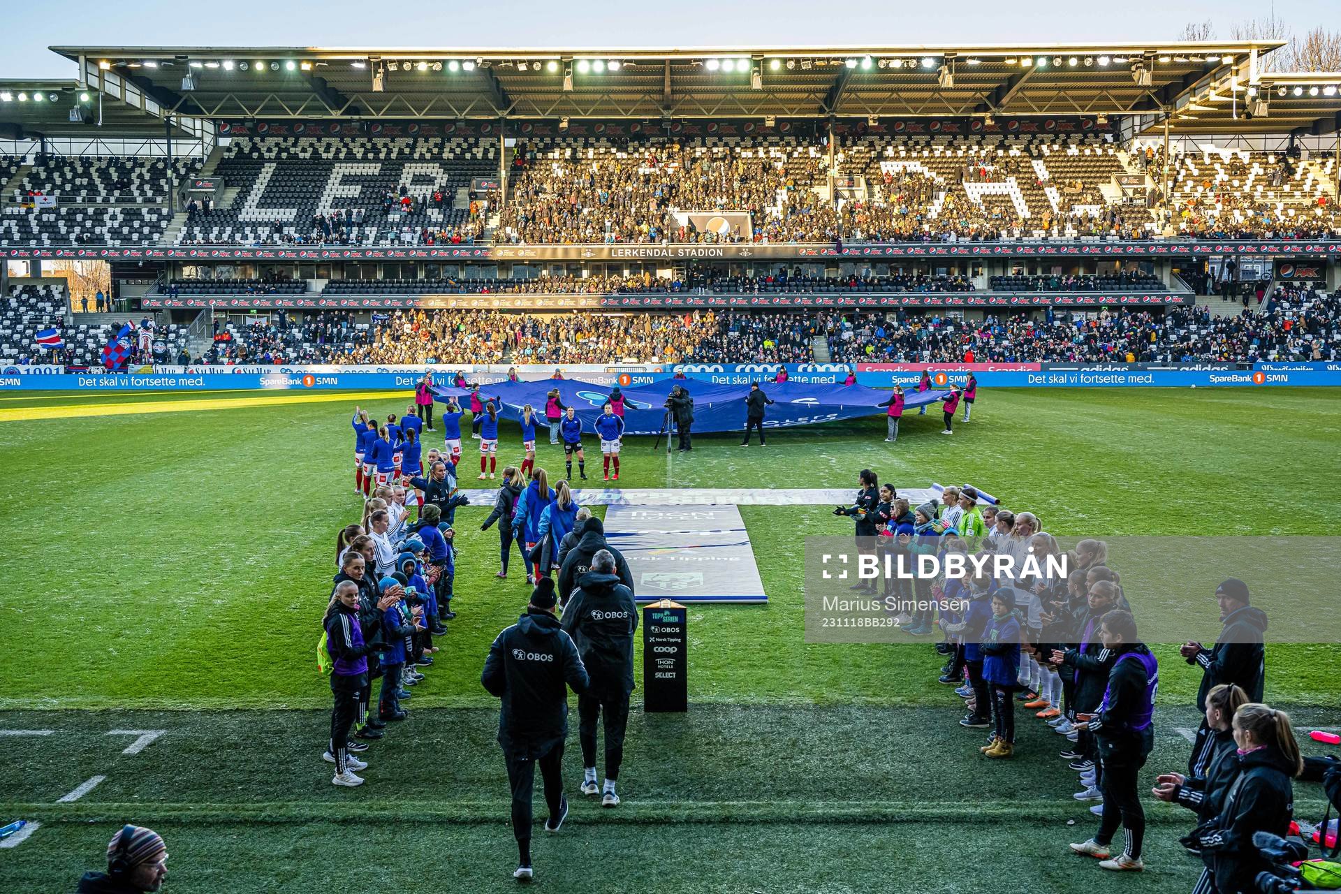 Players of Rosenborg and Vålerenga