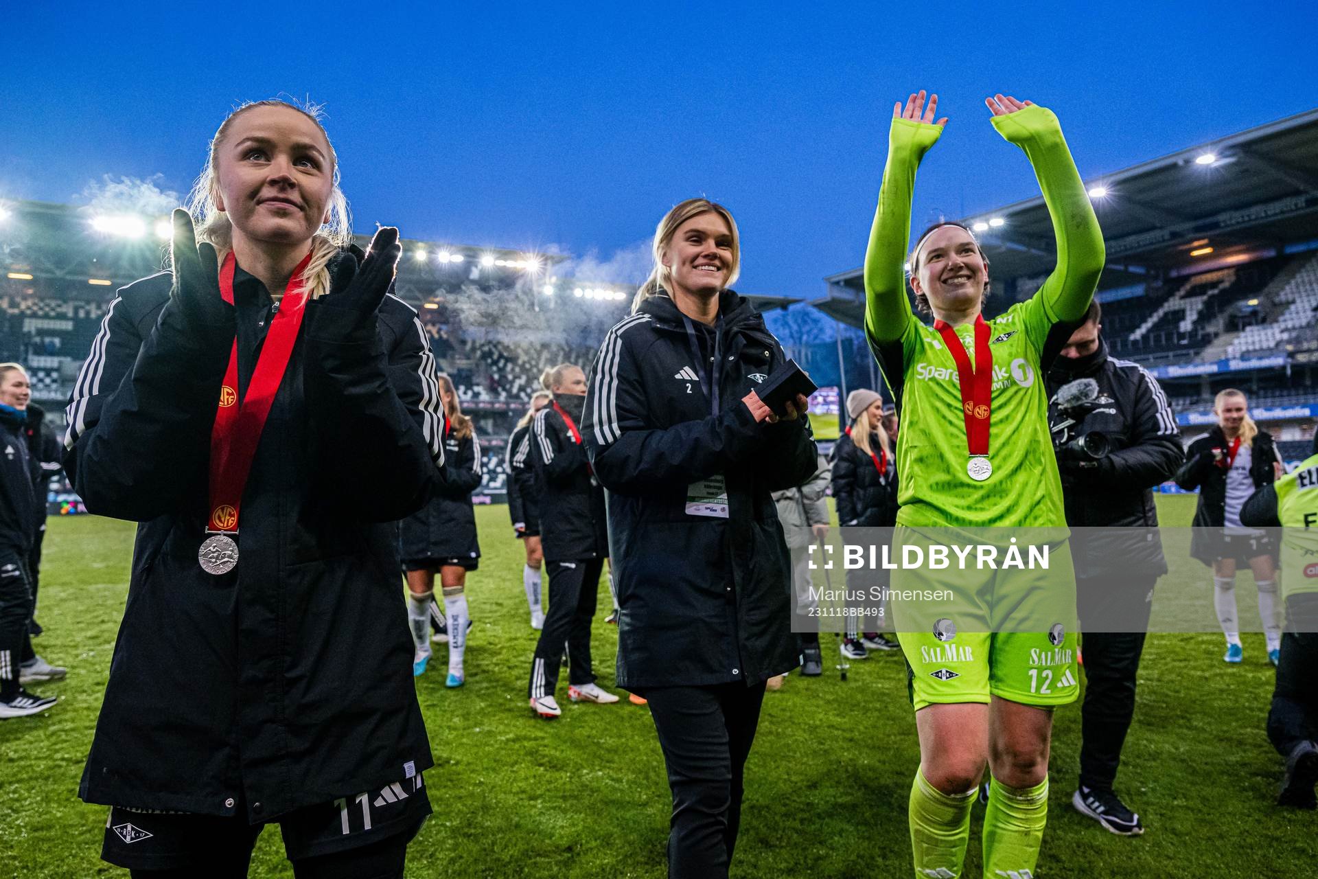 Anna Jøsendal, Kristine Bjørdal Leine and Lene