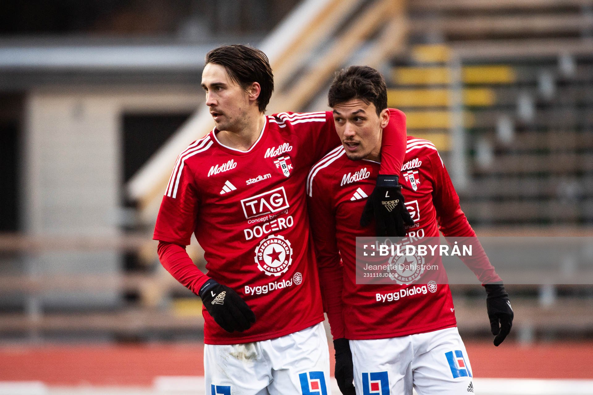 Karlstads Haytam Chebil gör 3-3 målet på en straff,