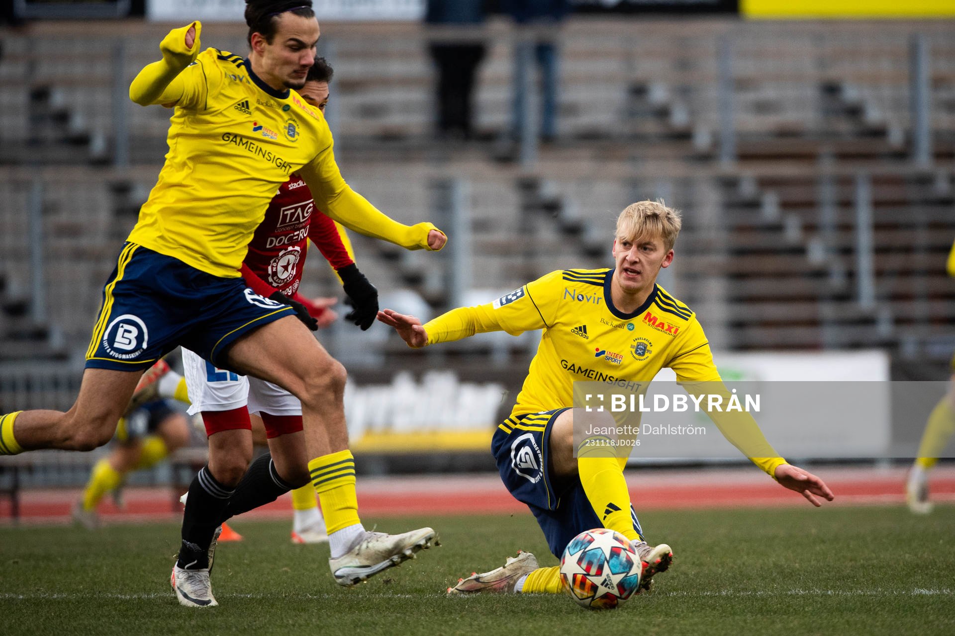 Ängelholms Filip Örnblom och Jonathan Nilsson