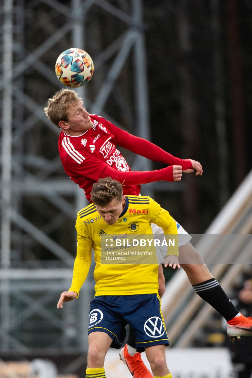 Karlstads Oliver Nilsson och Ängelholms William Lindberg