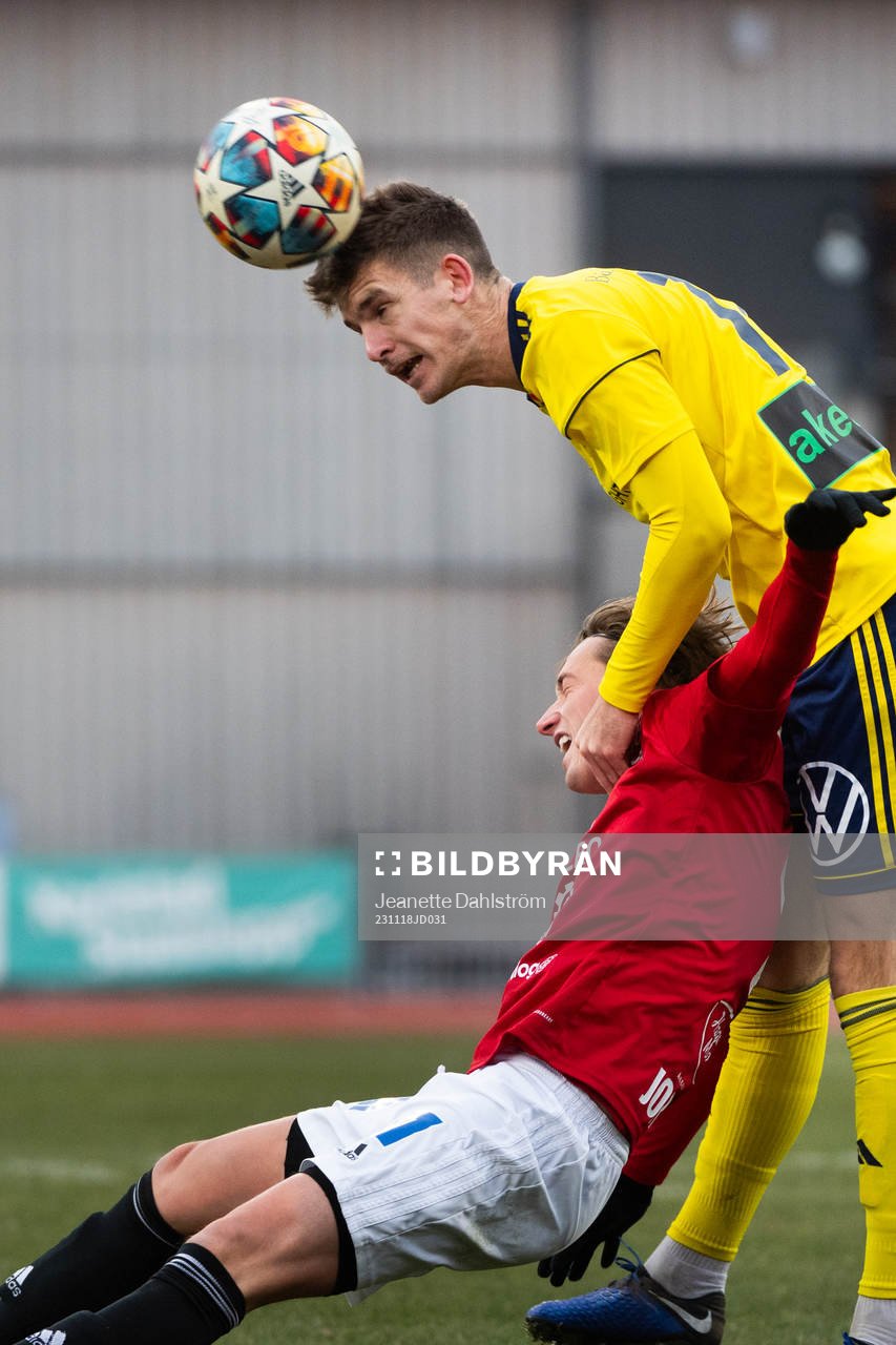 Karlstads Adrian Johansson och Ängelholms Niklas Svensson