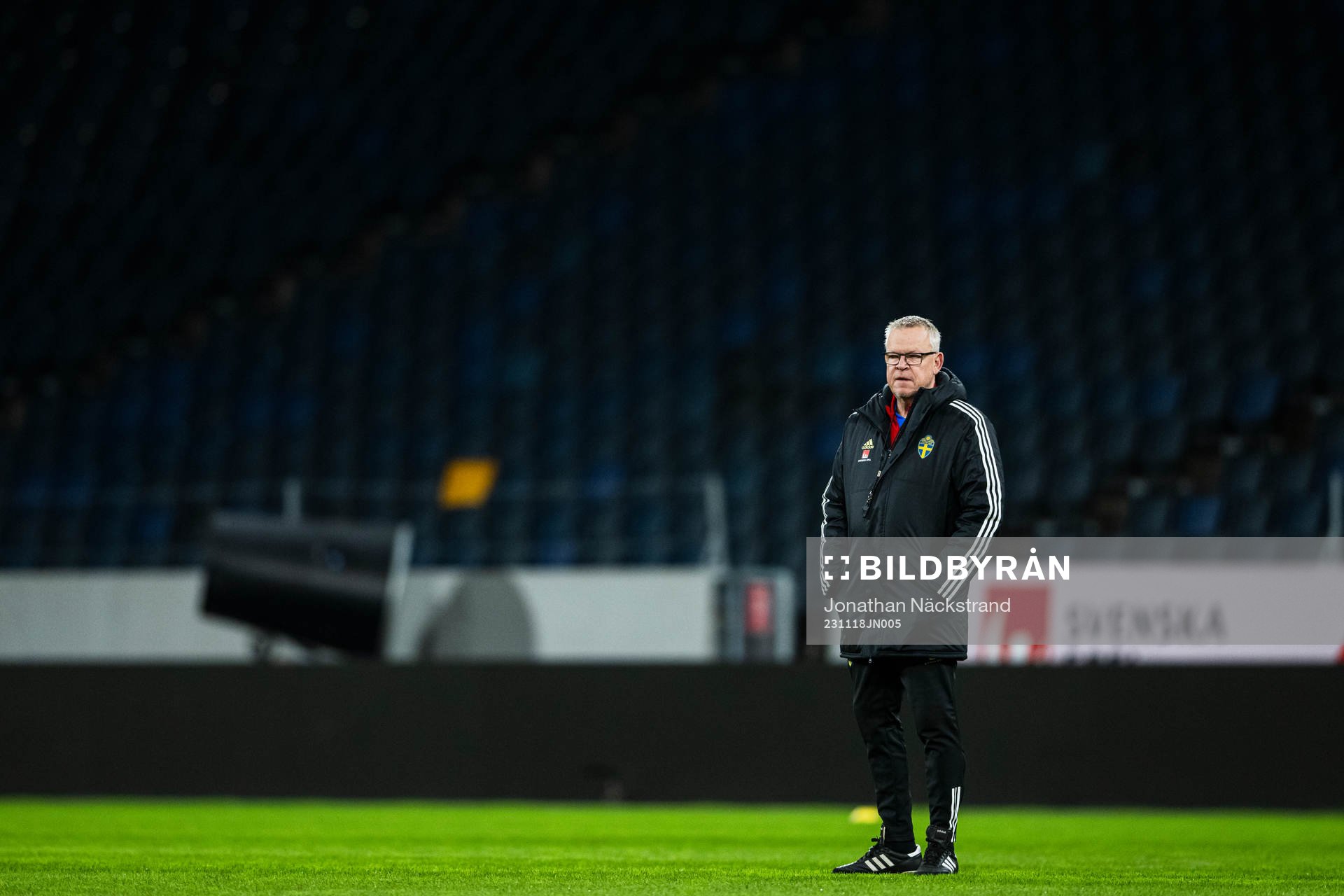 Head coach Janne Andersson of the Swedish national football
