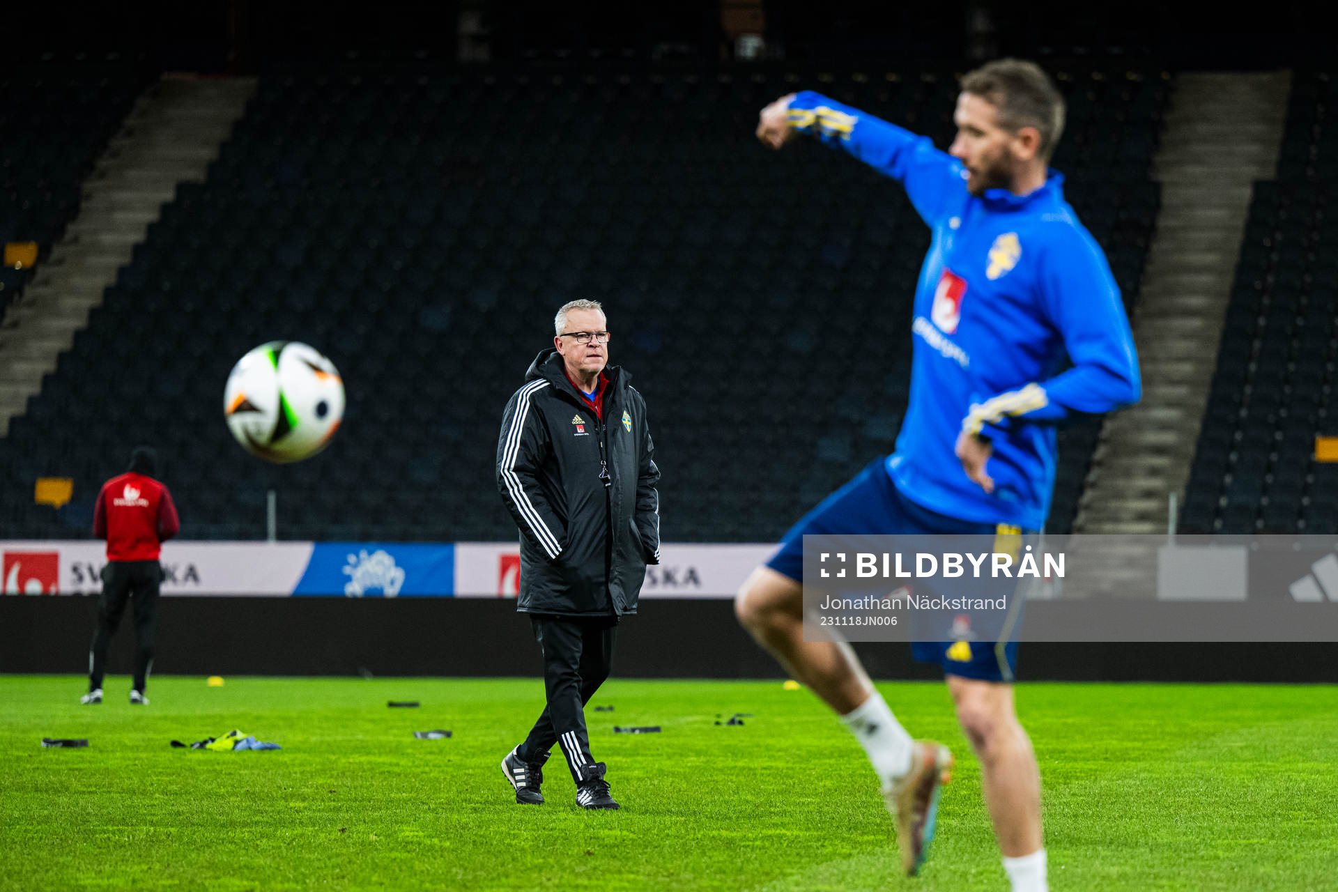 Head coach Janne Andersson of the Swedish national football