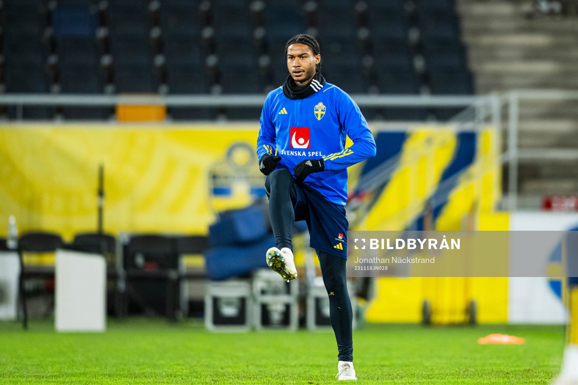 Jens Cajuste of the Swedish national football team