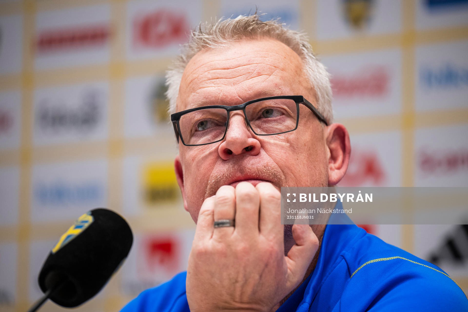 Head coach Janne Andersson of the Swedish national football