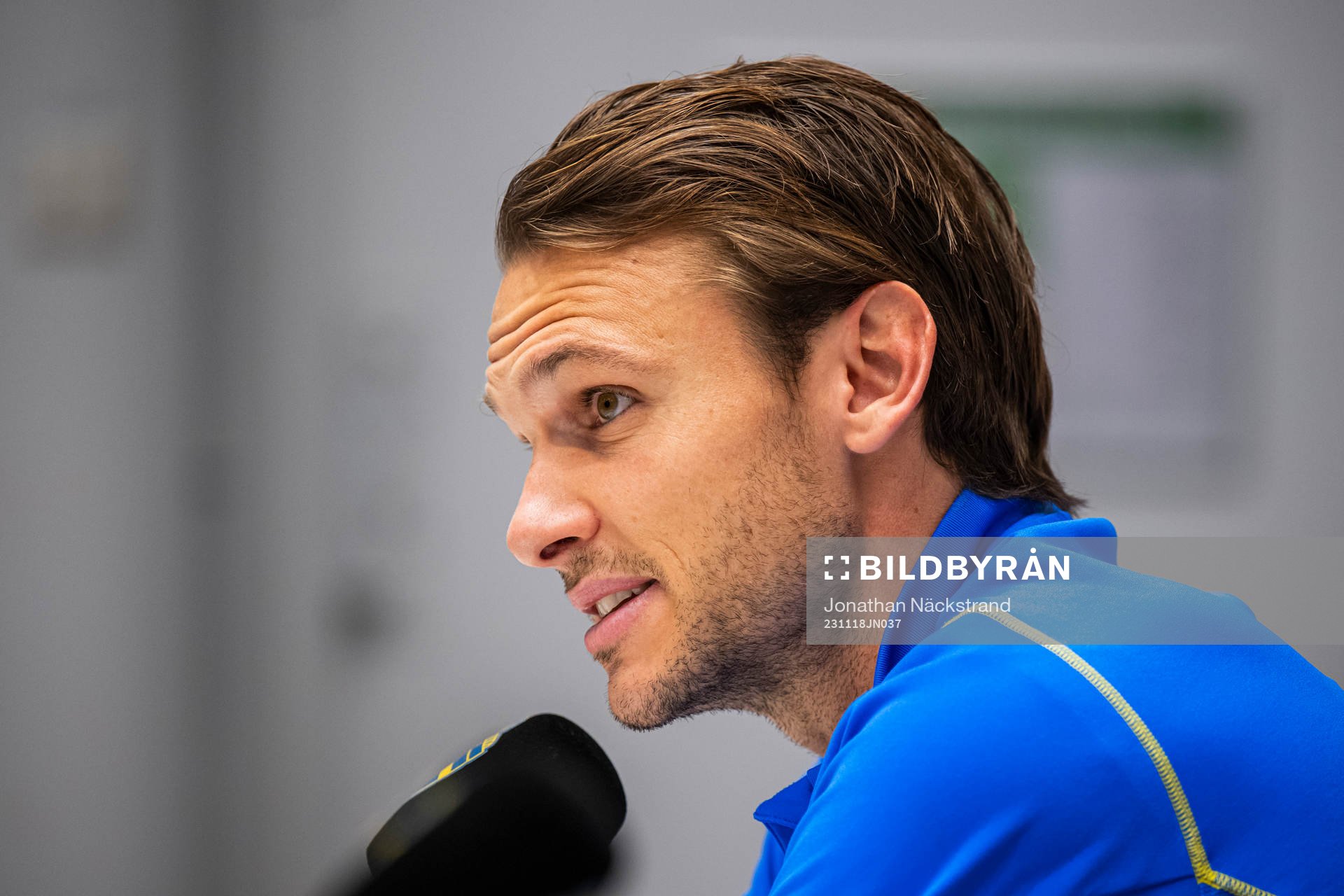 Albin Ekdal of the Swedish national football team