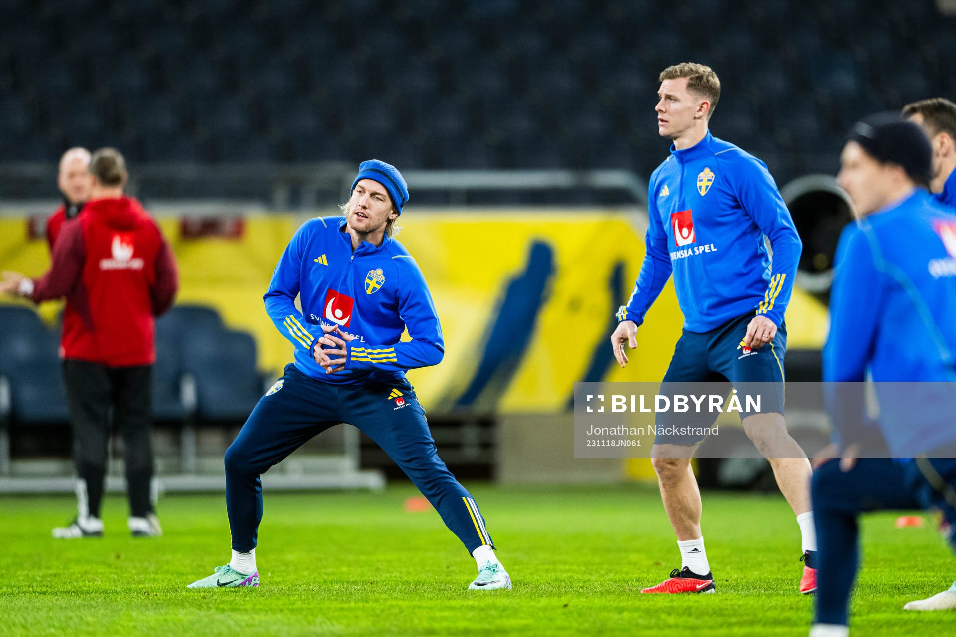 Emil Forsberg of the Swedish national football team