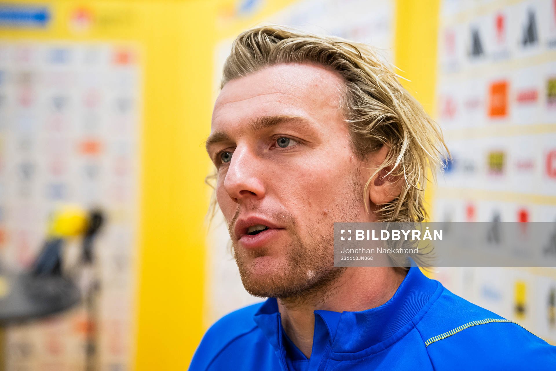 Emil Forsberg of the Swedish national football team