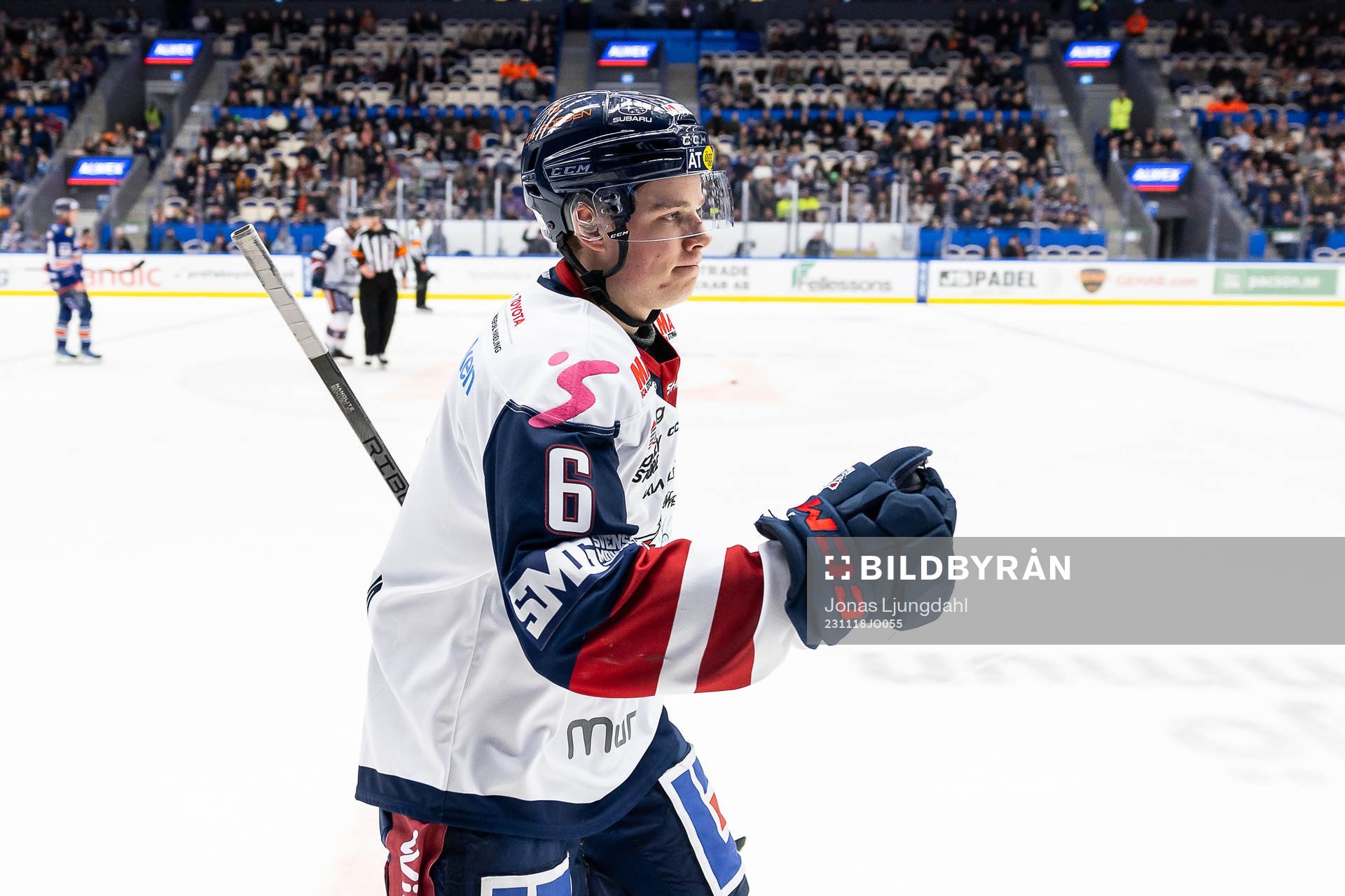 Linköpings Mattias Hävelid jublar