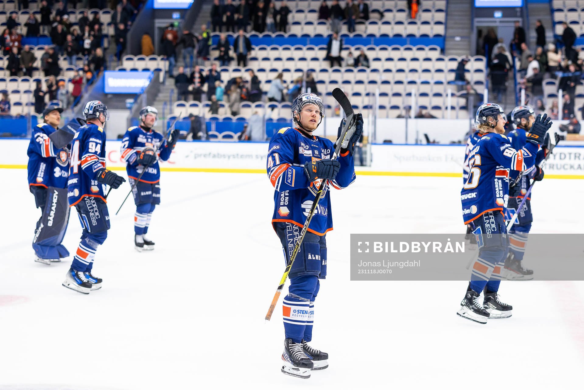 Växjös Ludvig Nilsson jublar