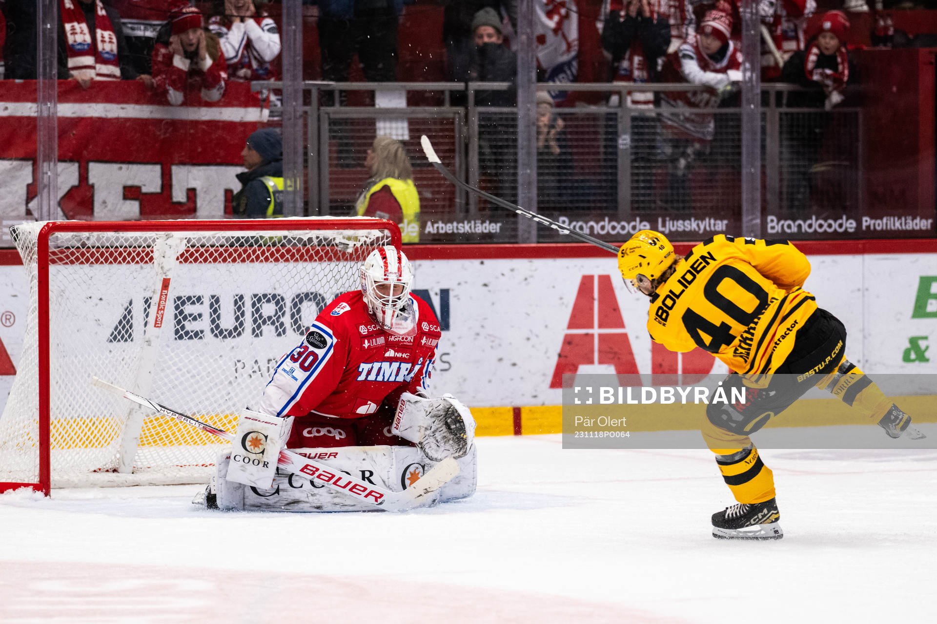 Skellefteås Anton Heikkinen gör det avgörande målet i