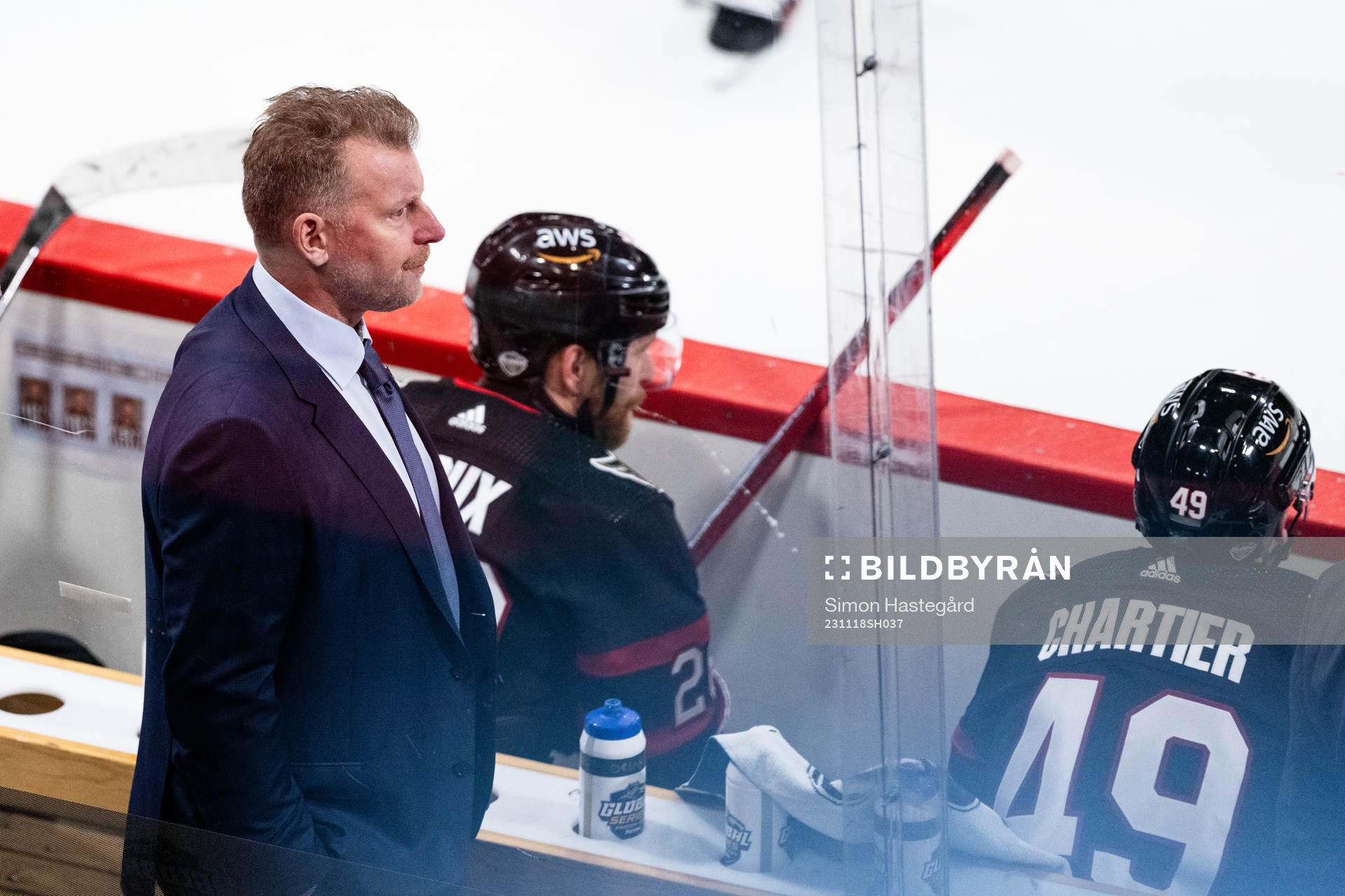 Daniel Alfredsson, assistant coach of Ottawa Senators