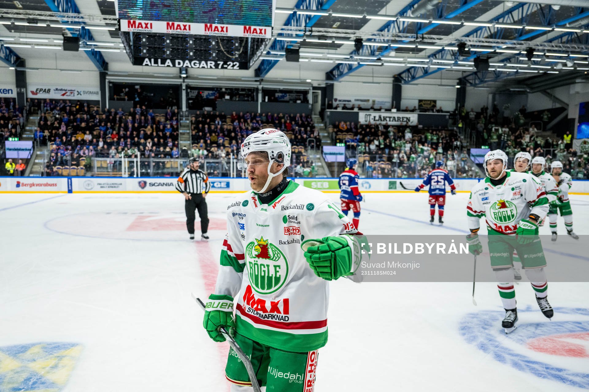 Rögles Simon Ryfors jublar