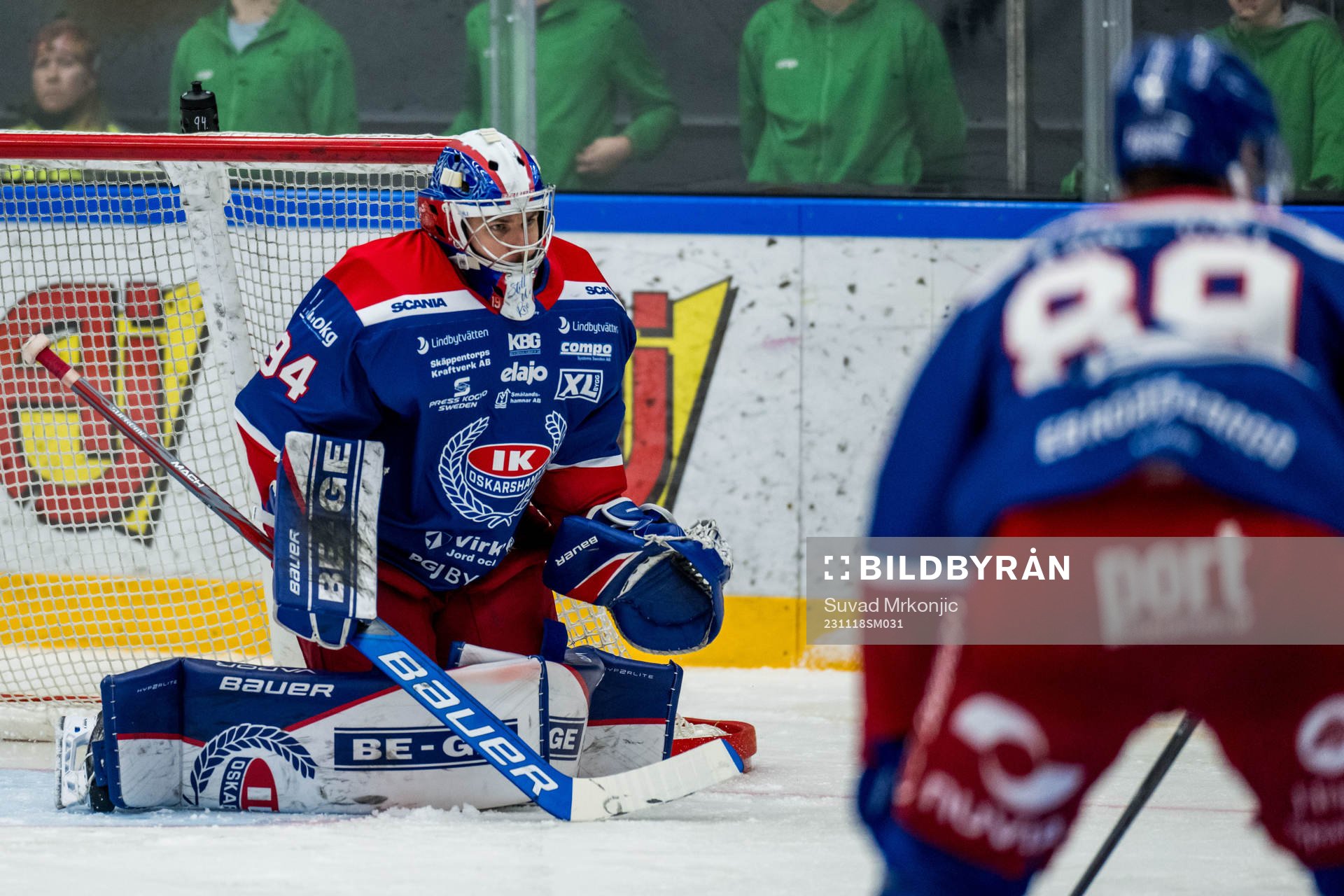 Oskarshamns målvakt Marek Langhamer
