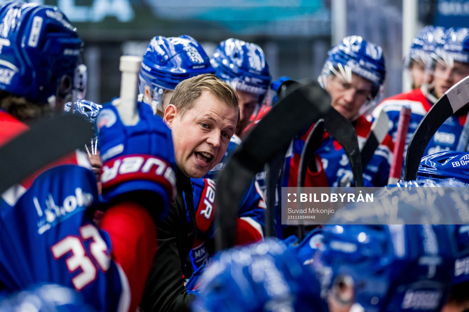 Oskarshamns tränare Martin Filander