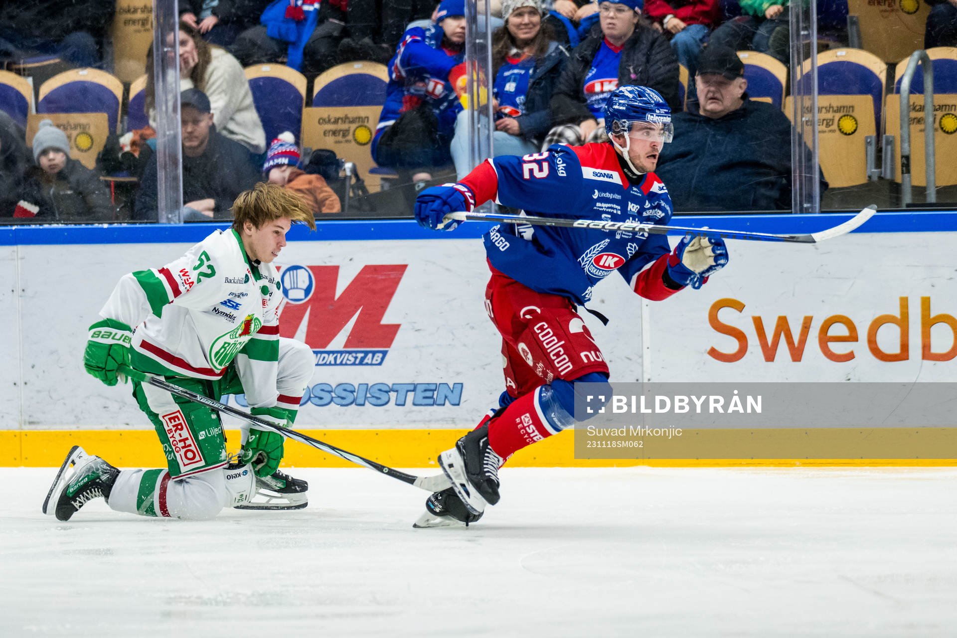 Rögles Felix Nilsson och Oskarshamns Oscar Engsund