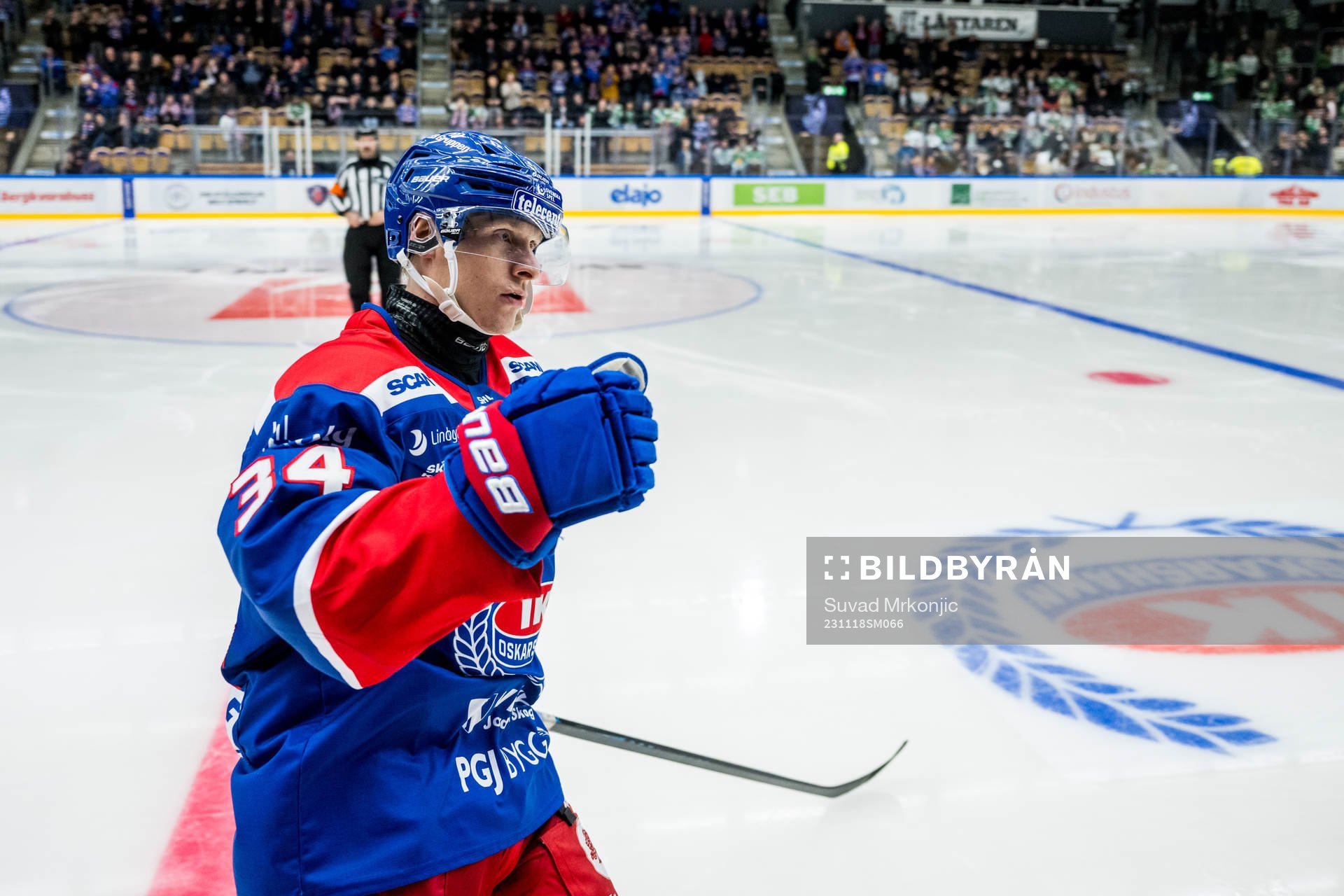 Oskarshamns Olli Palola jublar