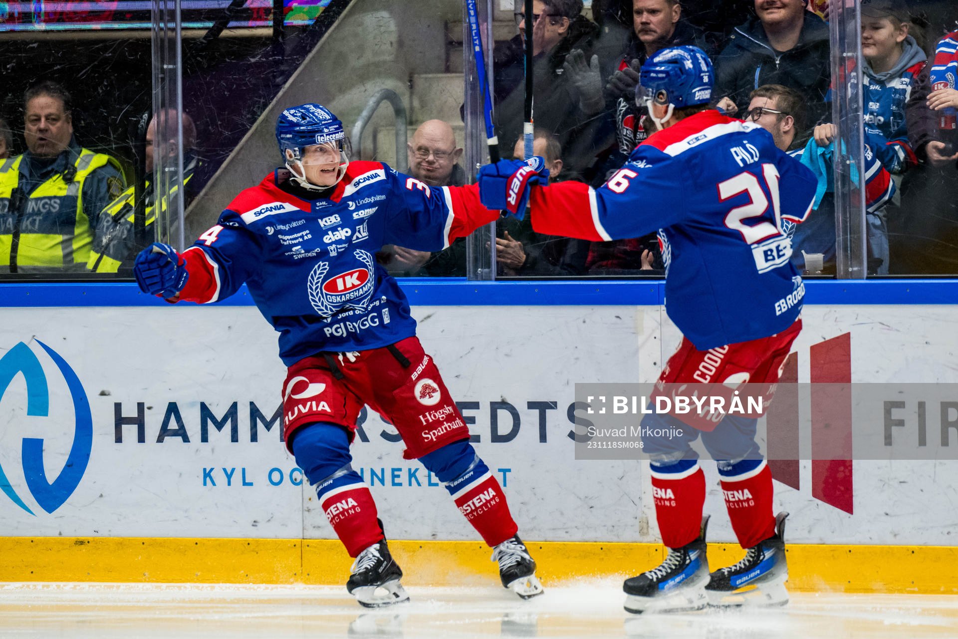 Oskarshamns Olli Palola jublar