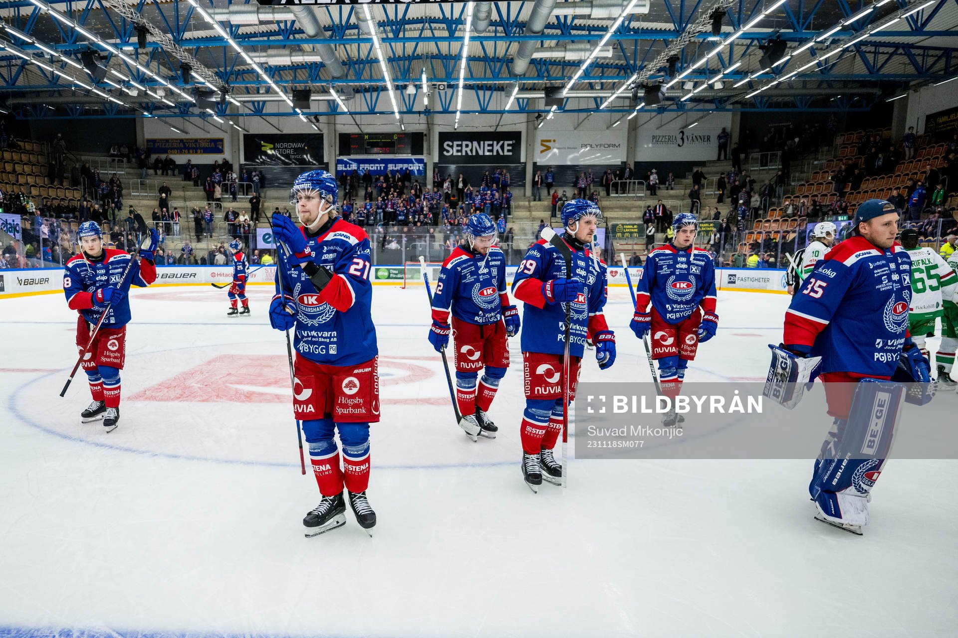 Oskarshamns spelare deppar