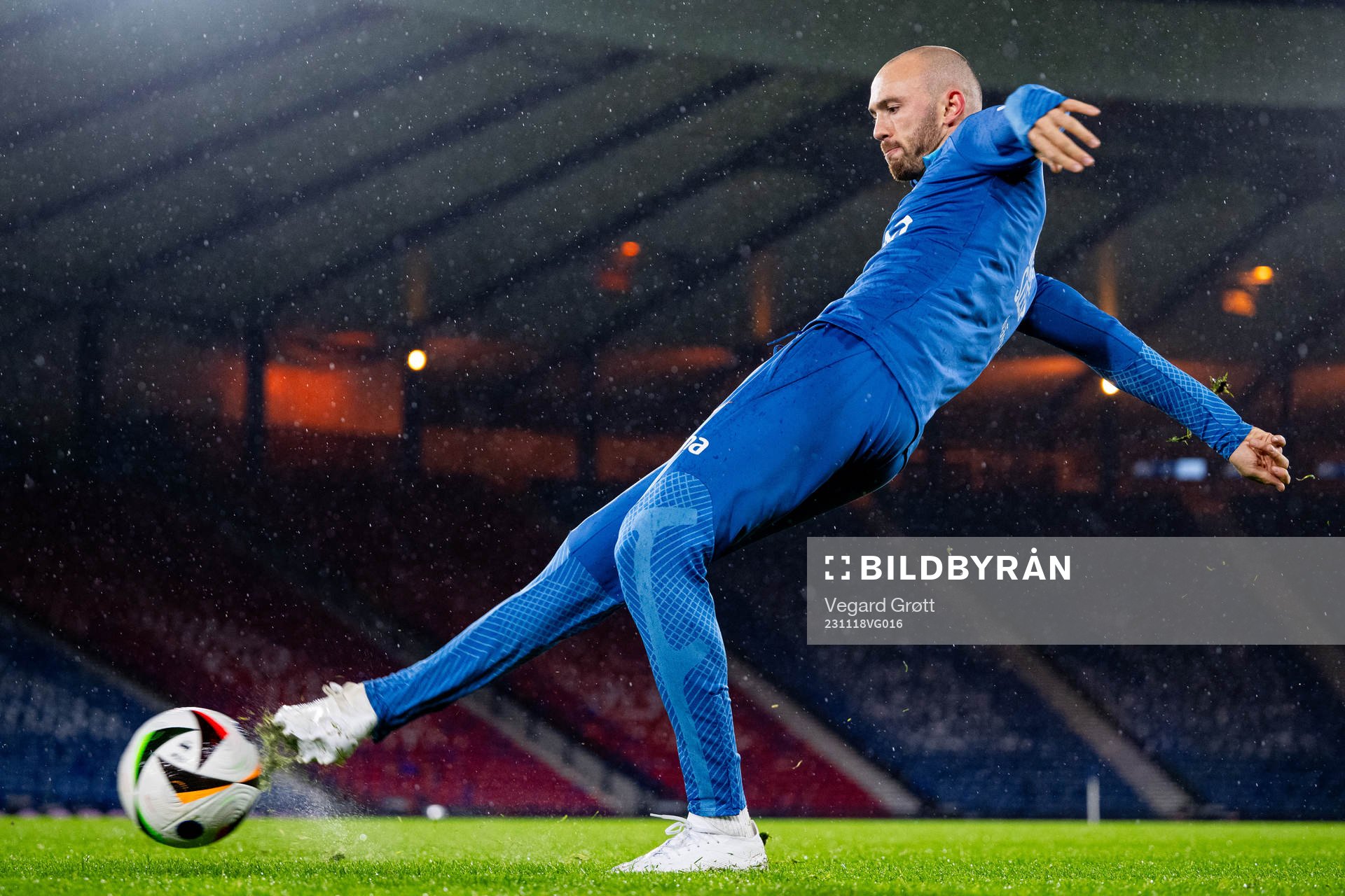 Fredrik Aursnes of the Norwegian national football team
