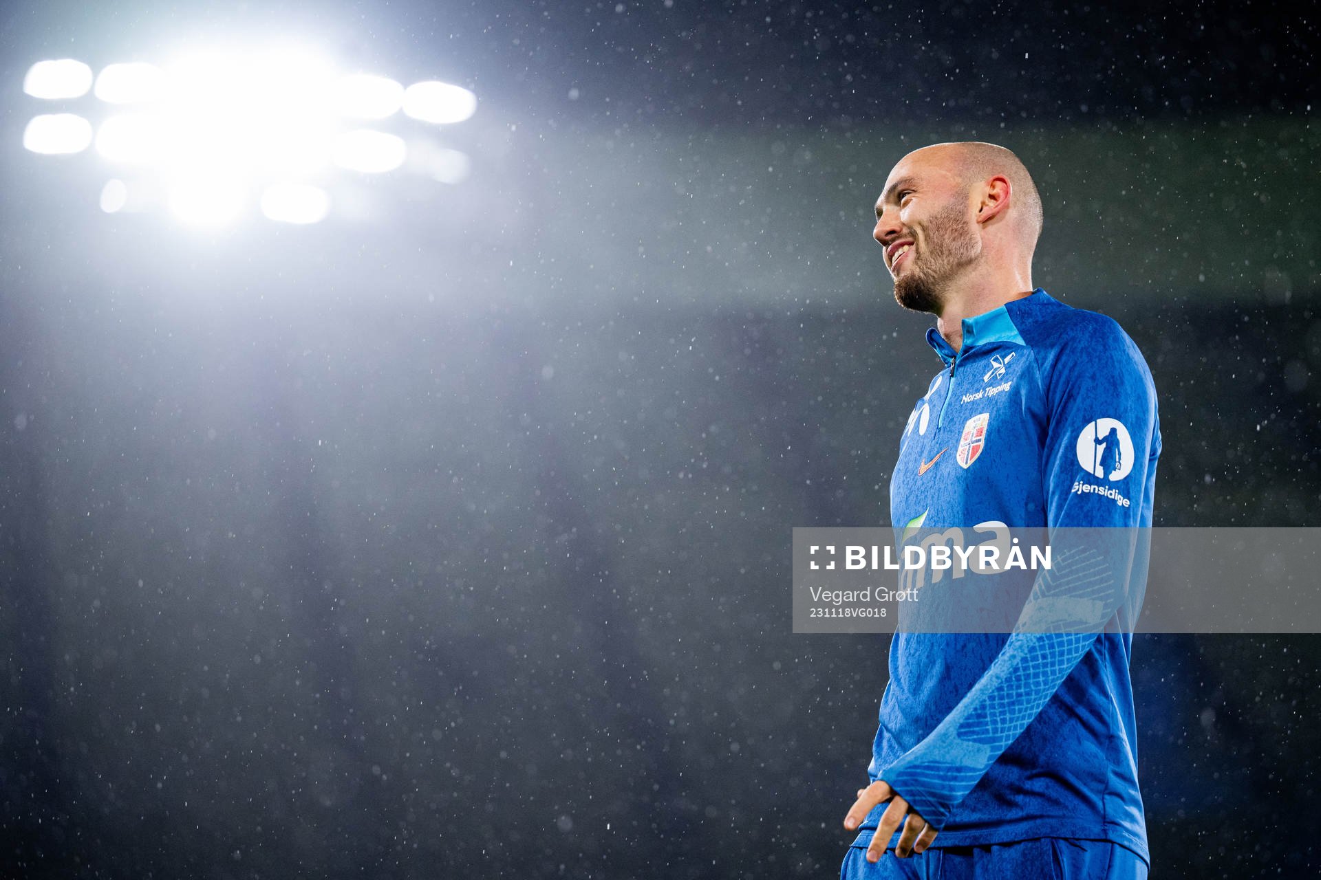 Fredrik Aursnes of the Norwegian national football team