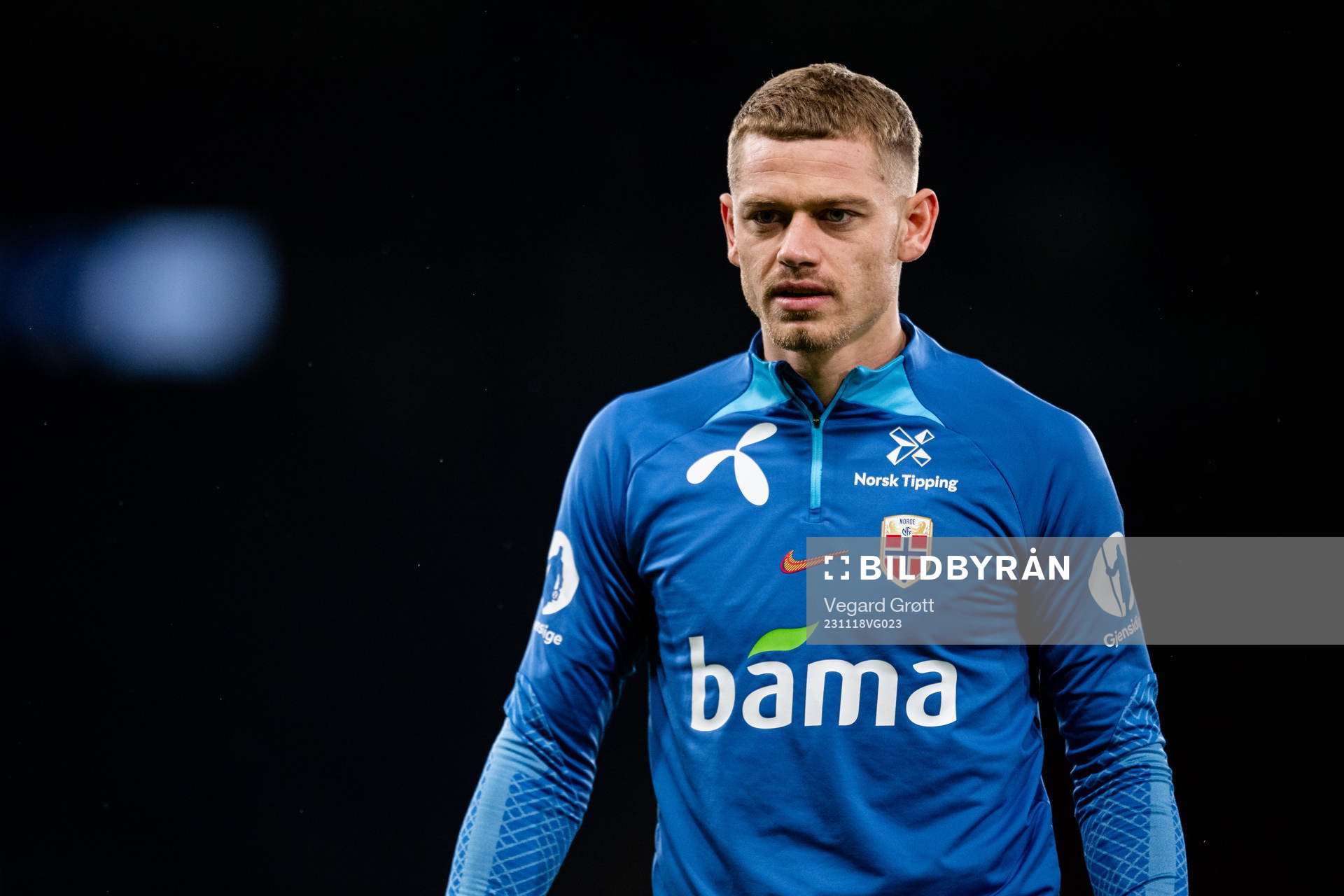 Julian Ryerson of the Norwegian national football team