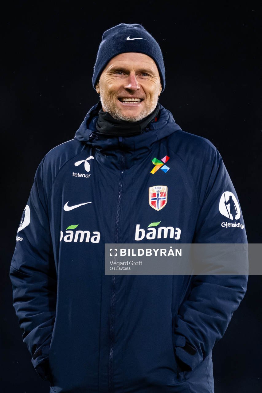 Ståle Solbakken, head coach of the Norwegian national