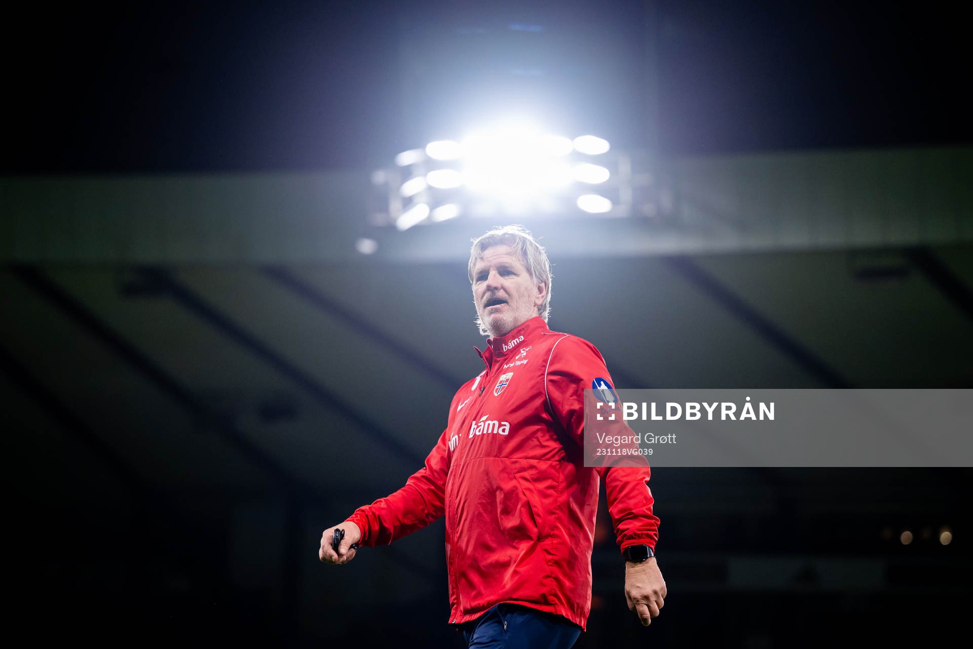 Kent Bergersen, assistant coach of the Norwegian national
