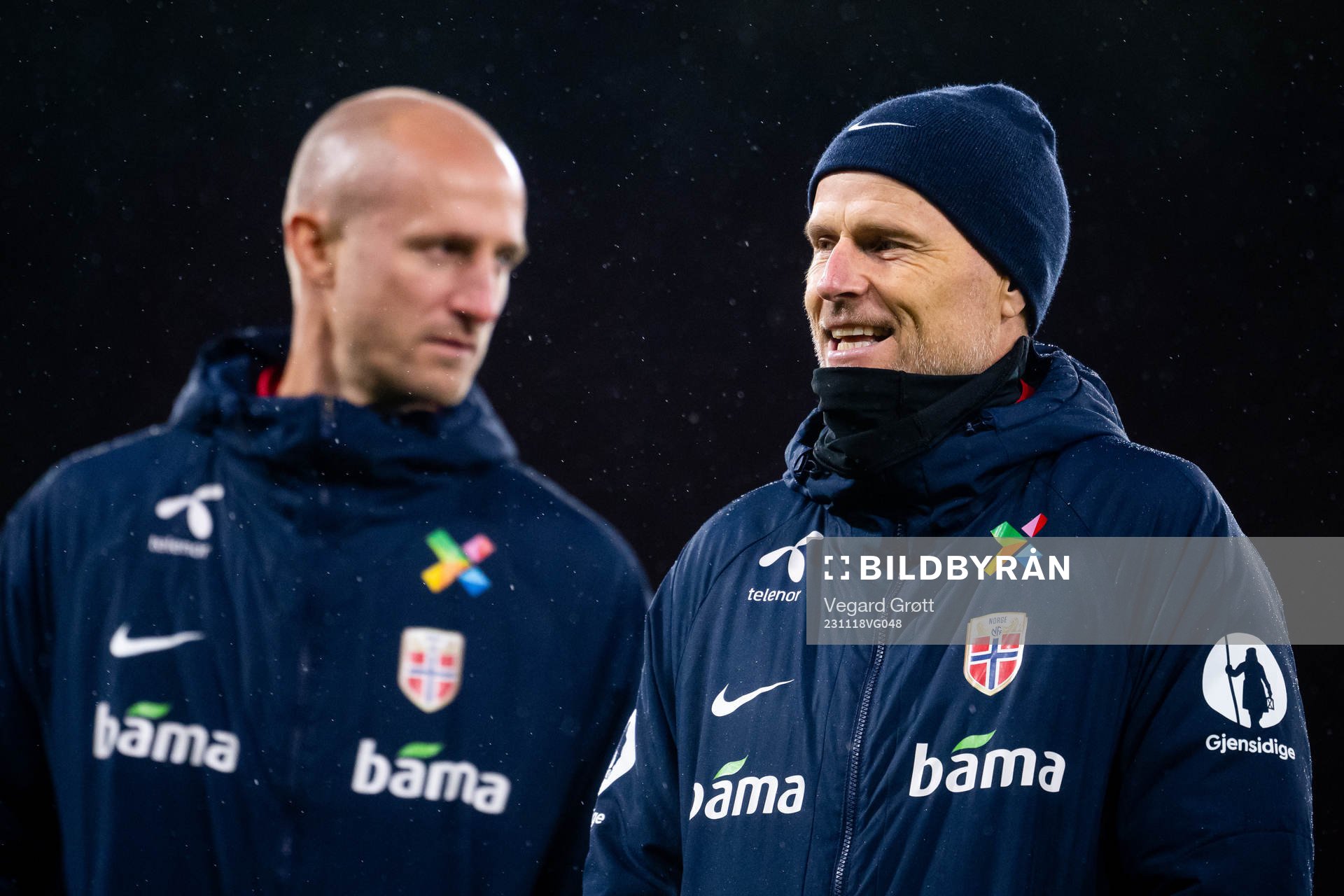 Brede Hangeland, player manager, and Ståle Solbakken, head