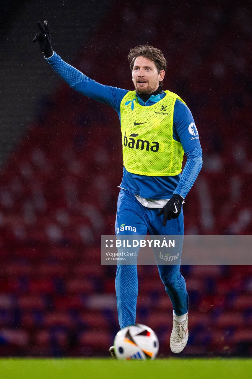 Stefan Strandberg of the Norwegian national football team