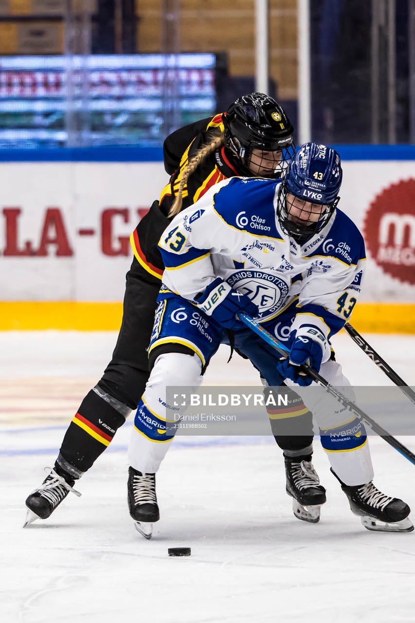 Leksands Aino Karppinen och Brynäs Noemi Neubauerova