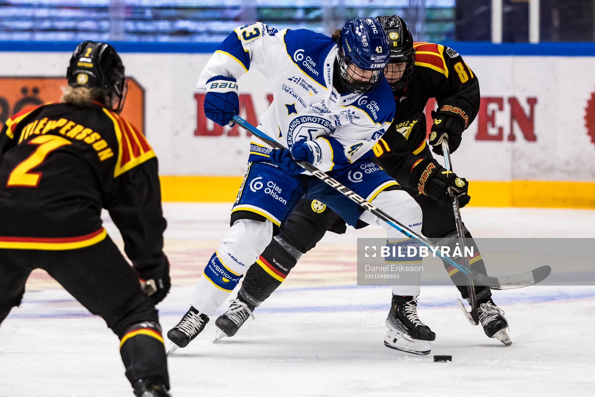 Leksands Aino Karppinen och Brynäs Noemi Neubauerova