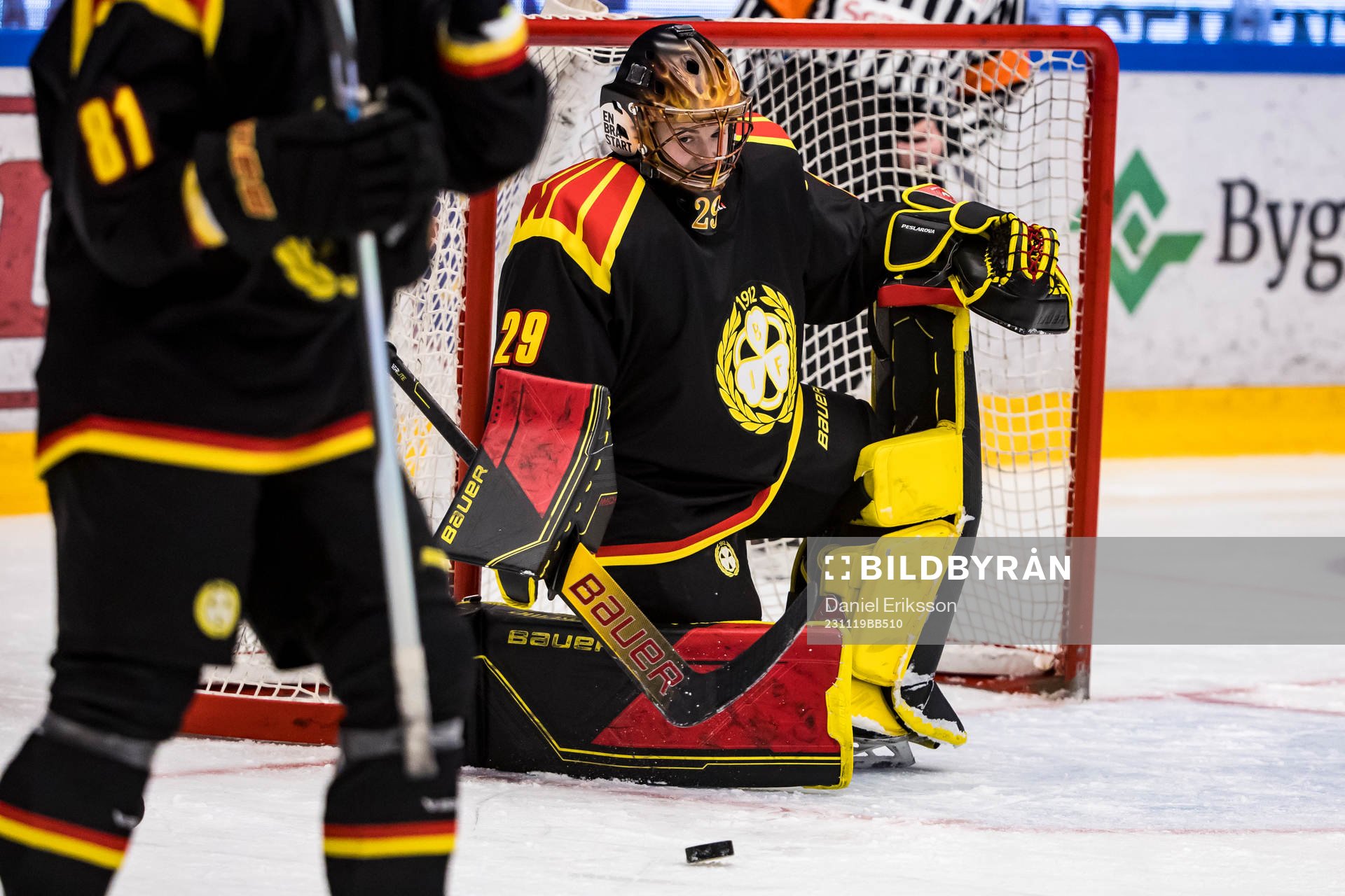 Brynäs målvakt Klara Peslarova