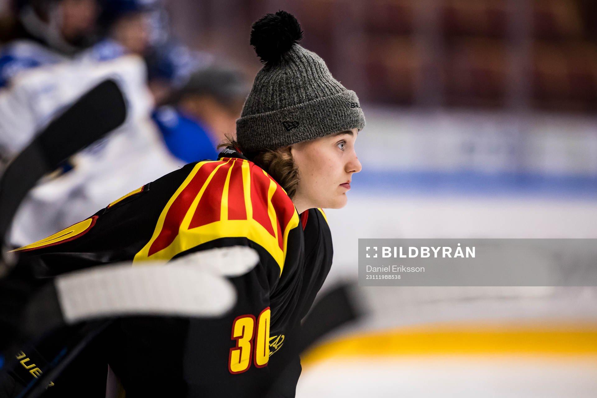 Brynäs målvakt Felicia Frank