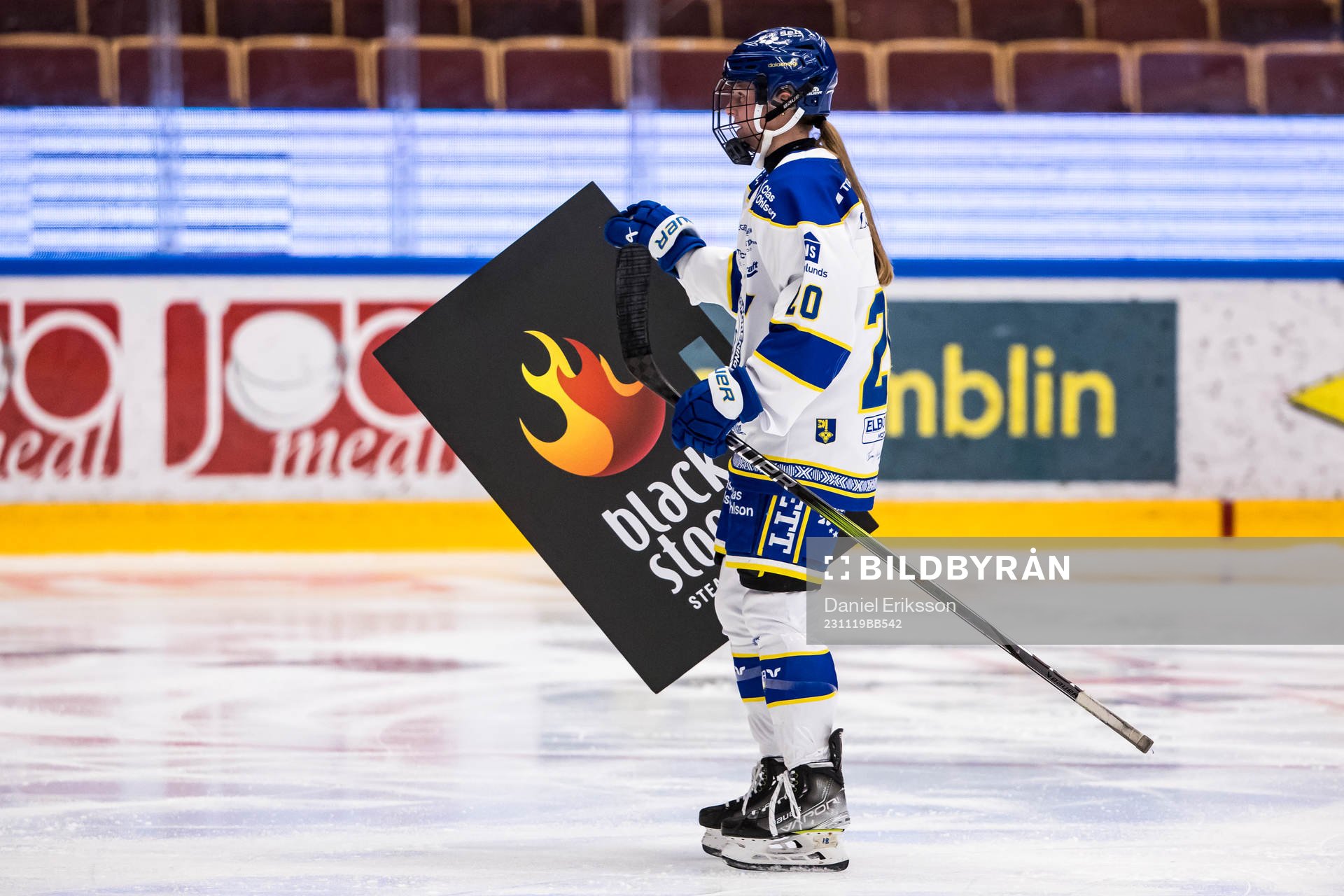 Leksands Tatum Amy jublar