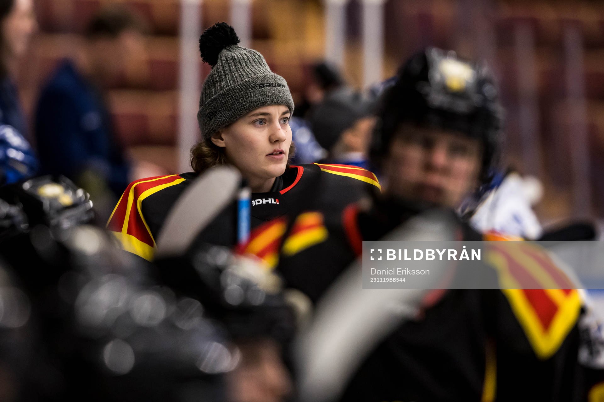 Brynäs målvakt Felicia Frank