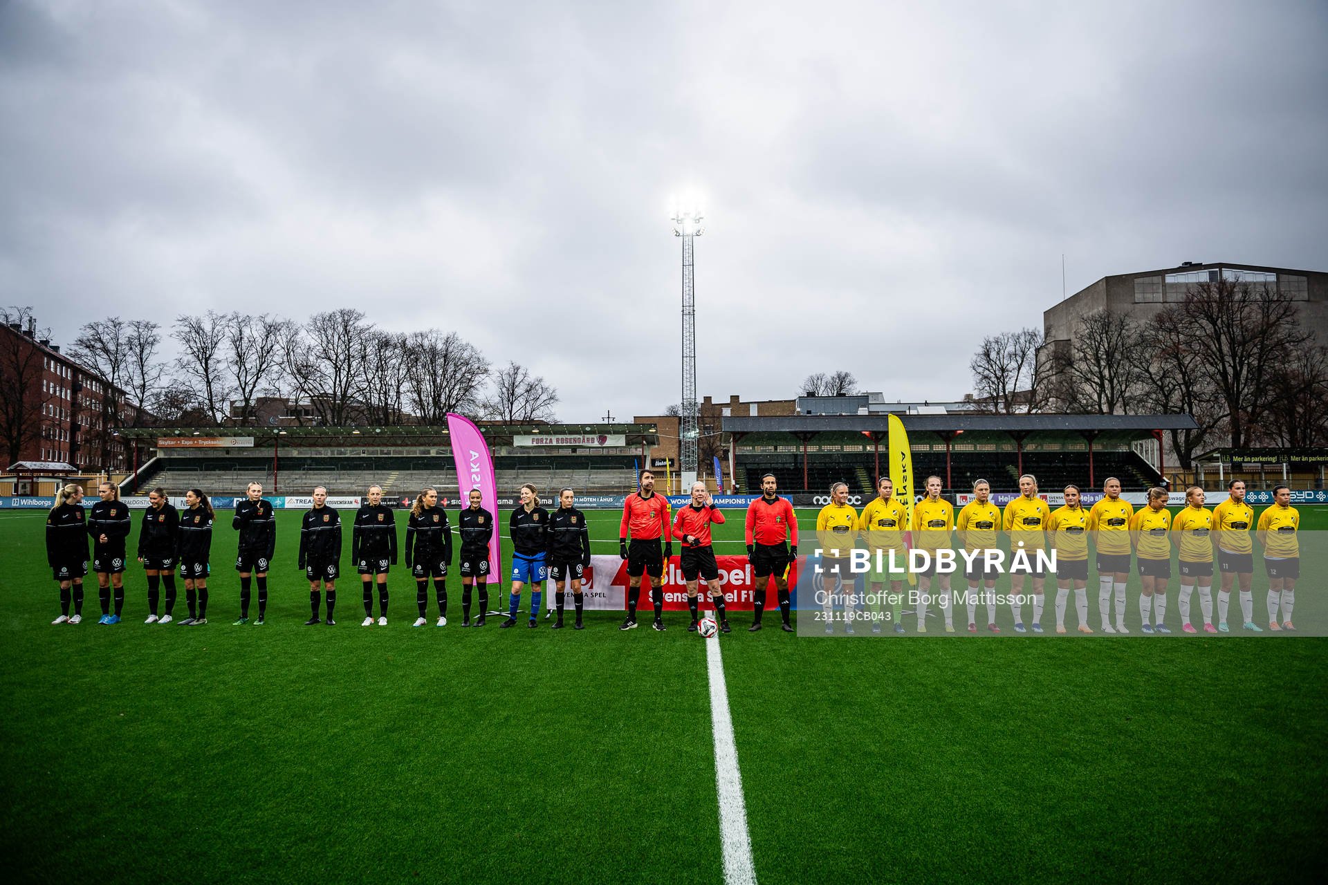 Brommapojkarnas och Häckens spelare