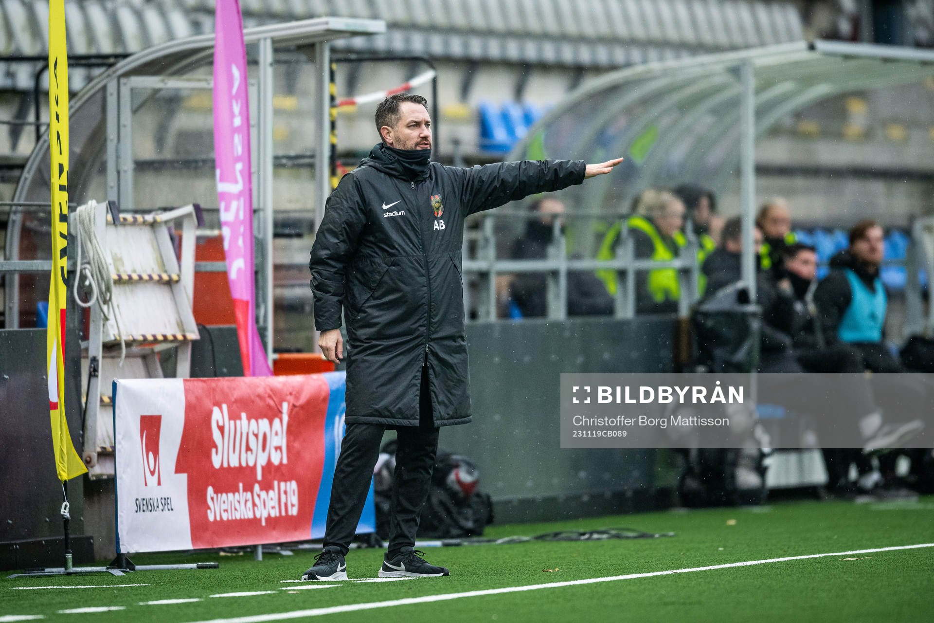 Brommapojkarnas tränare Anders Blomqvist