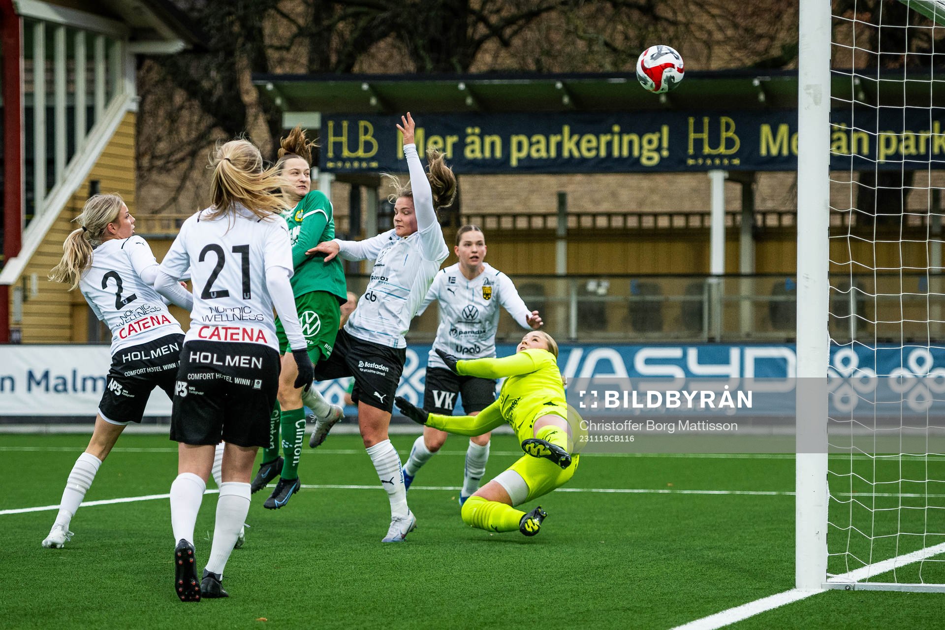 Hammarbys Sonja Windahl gör 1-1