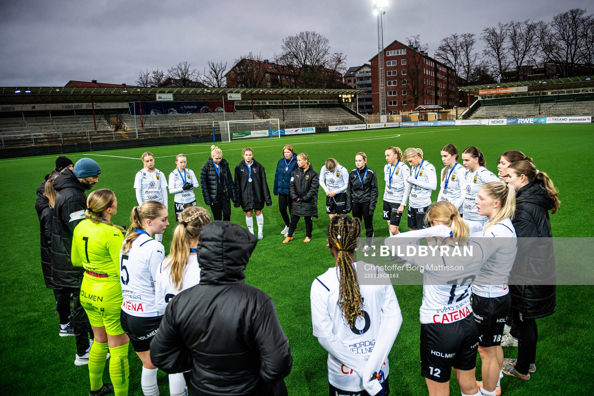 Umeås spelare deppar