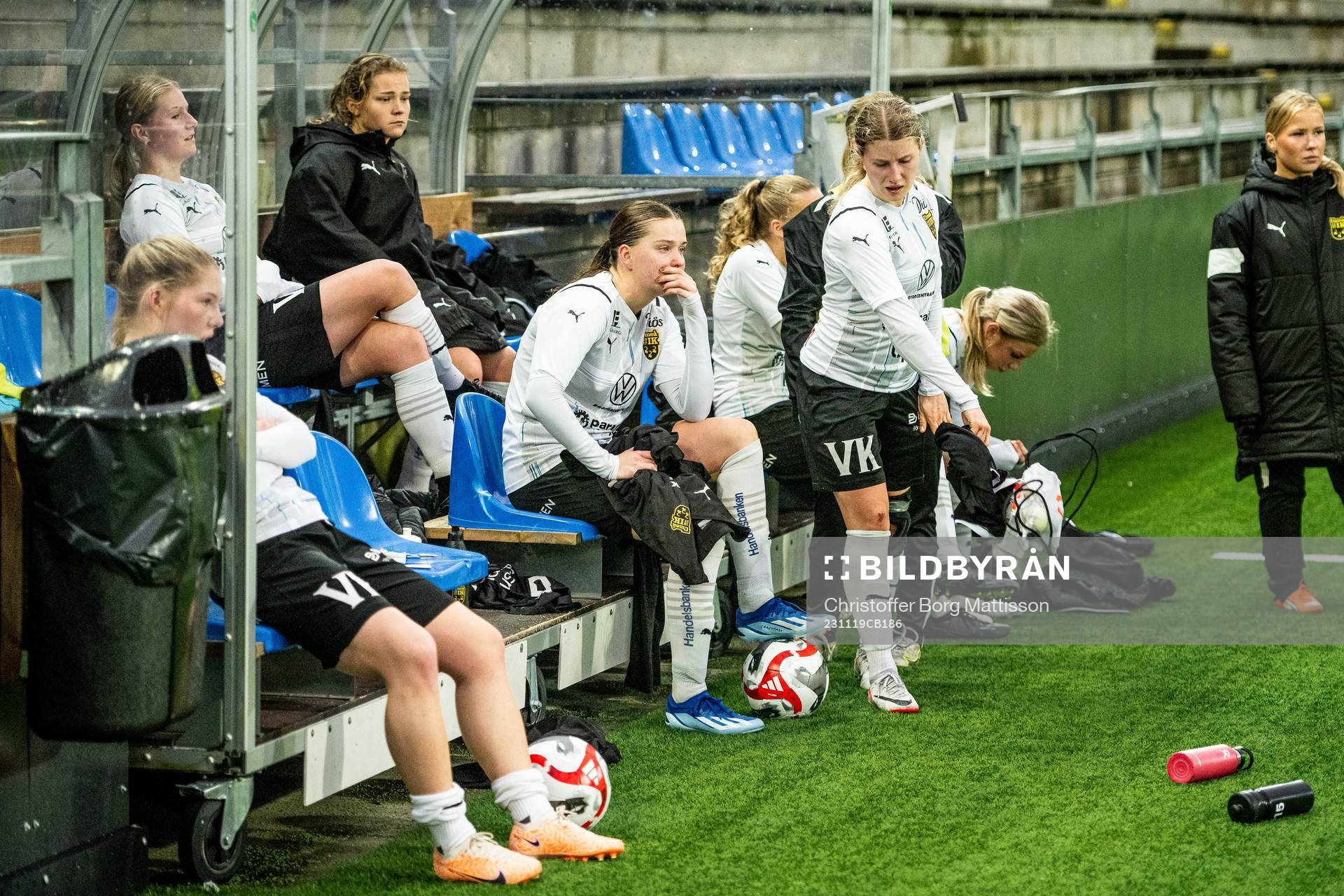 Umeås spelare deppar